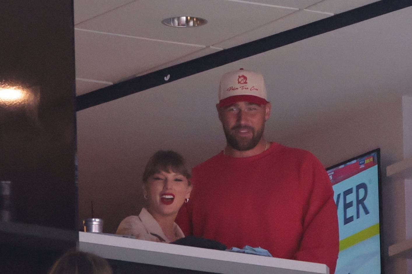 Taylor Swift and Travis Kelce