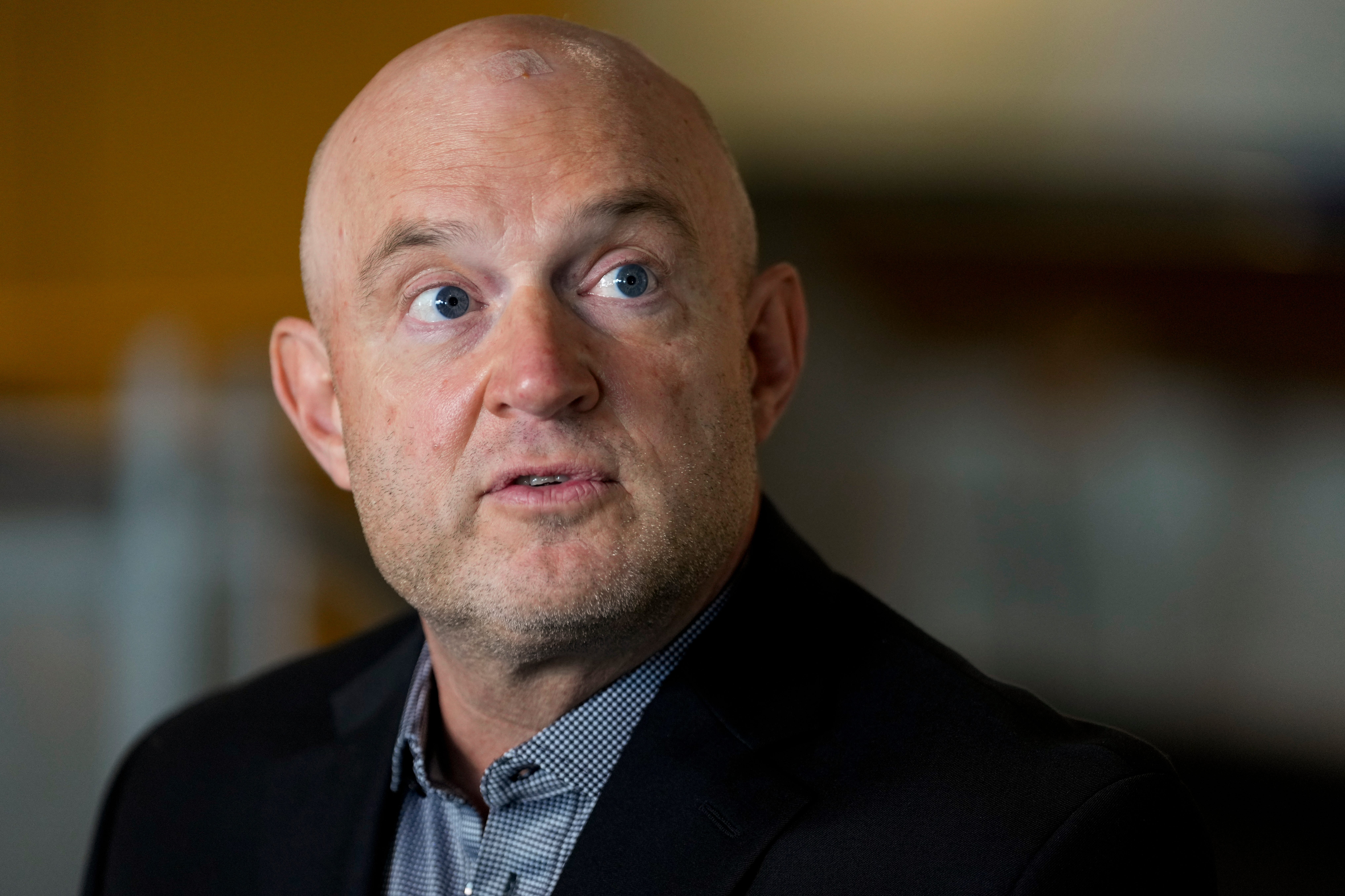 Cincinnati Bengals director of player personnel, Duke Tobin, speaks during the annual Cincinnati Bengals media day event at Paycor Stadium in downtown Cincinnati on Monday, July 21, 2025.