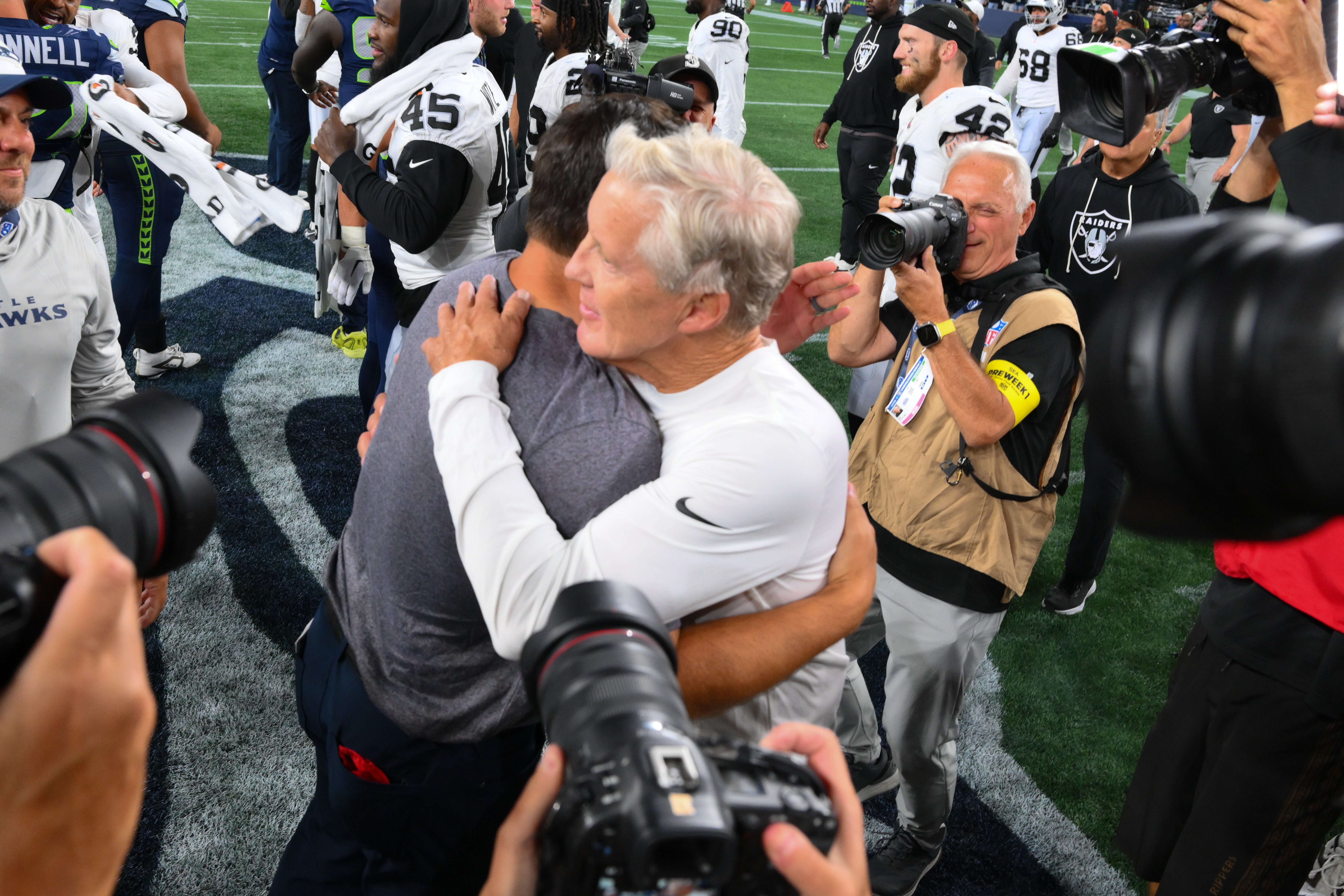 Las Vegas Raiders head coach Pete carroll