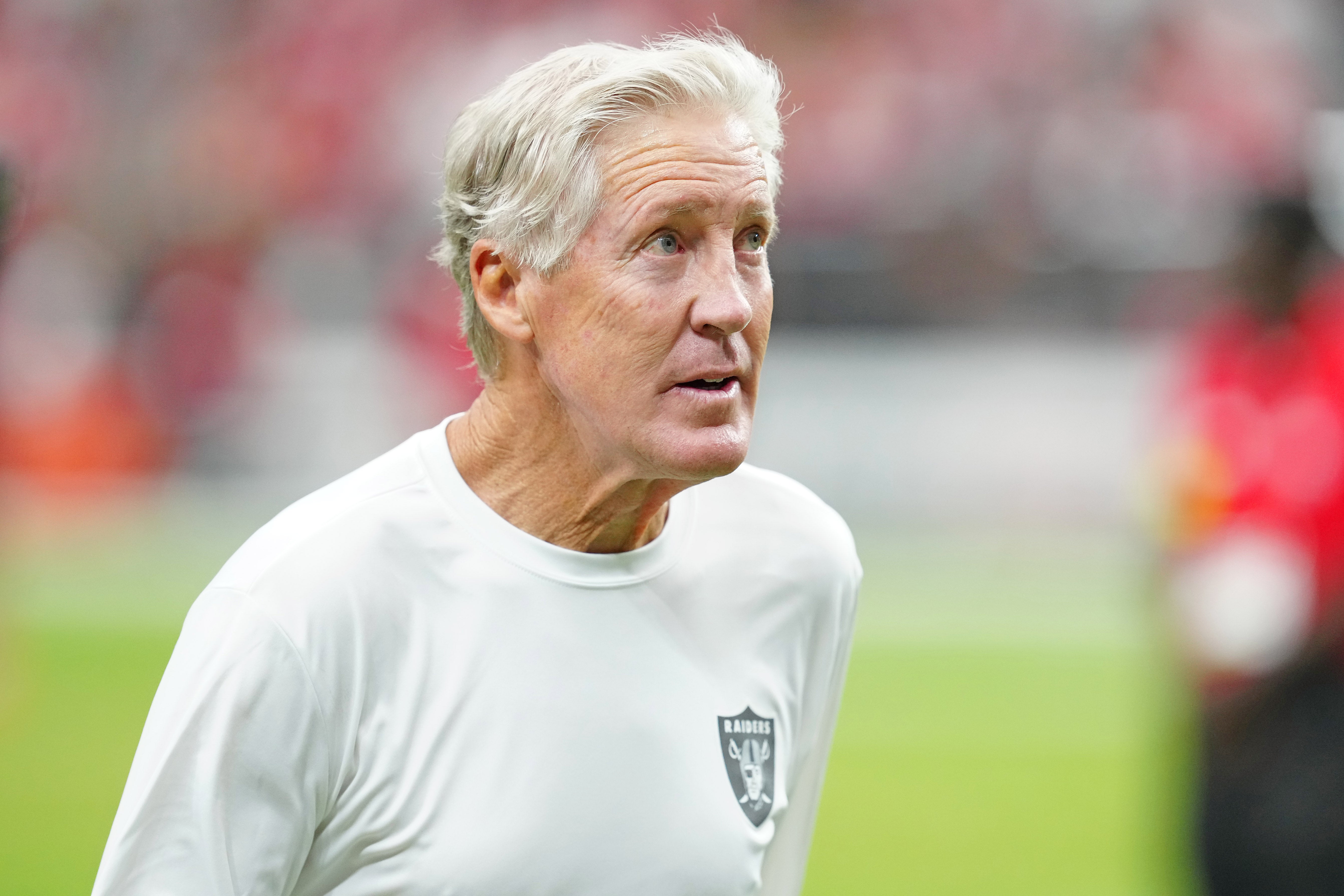 Las Vegas raiders head coach Pete Carroll