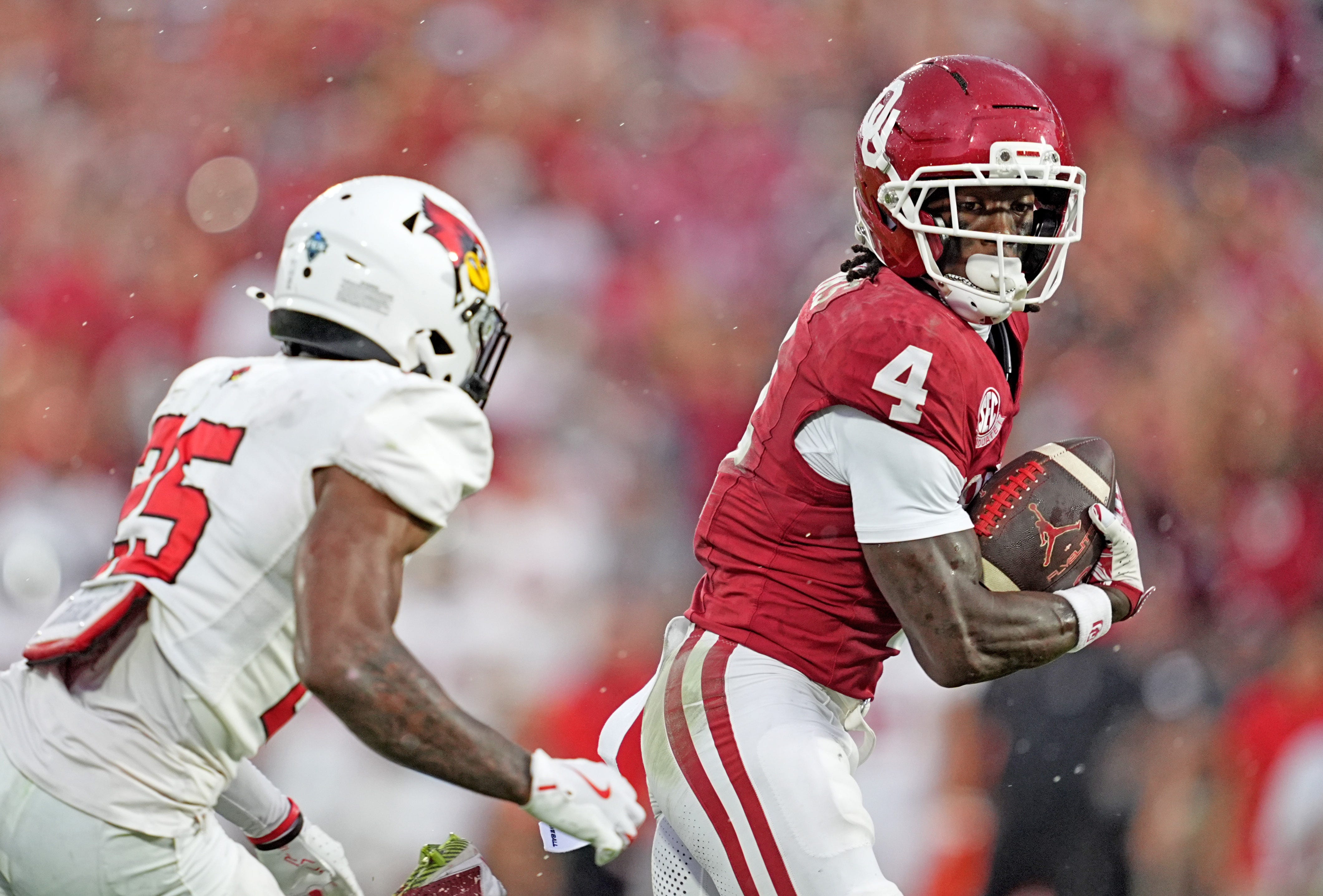 Oklahoma Sooners wide receiver Deion Burks