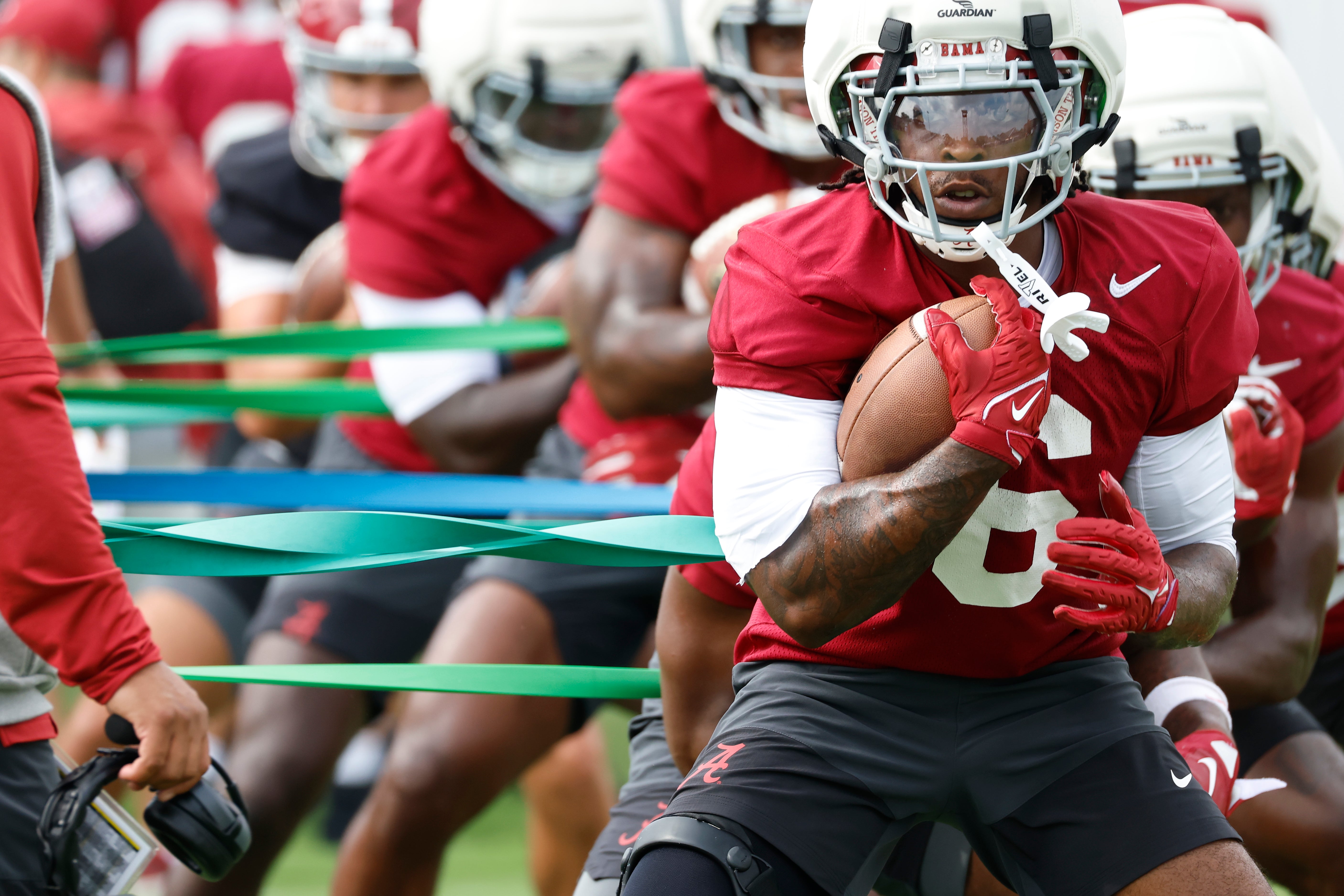 Alabama wide receiver Aeryn Hampton