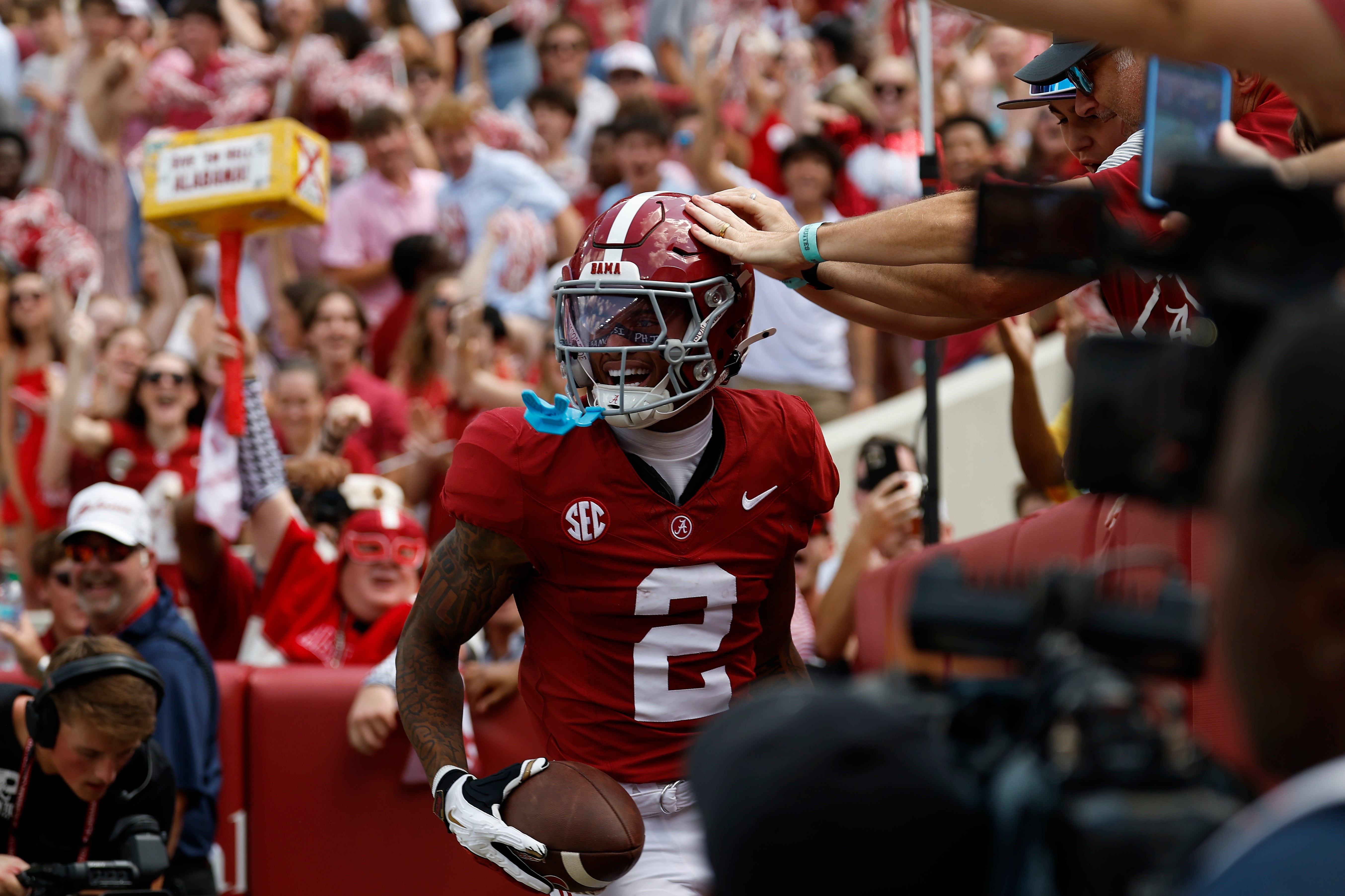 Alabama wide receiver Ryan Williams