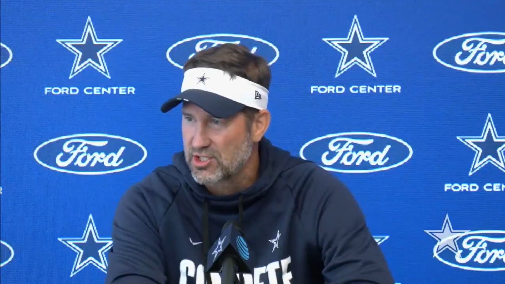 Brian Schottenheimer talks Cowboys vs Packers on press conference.