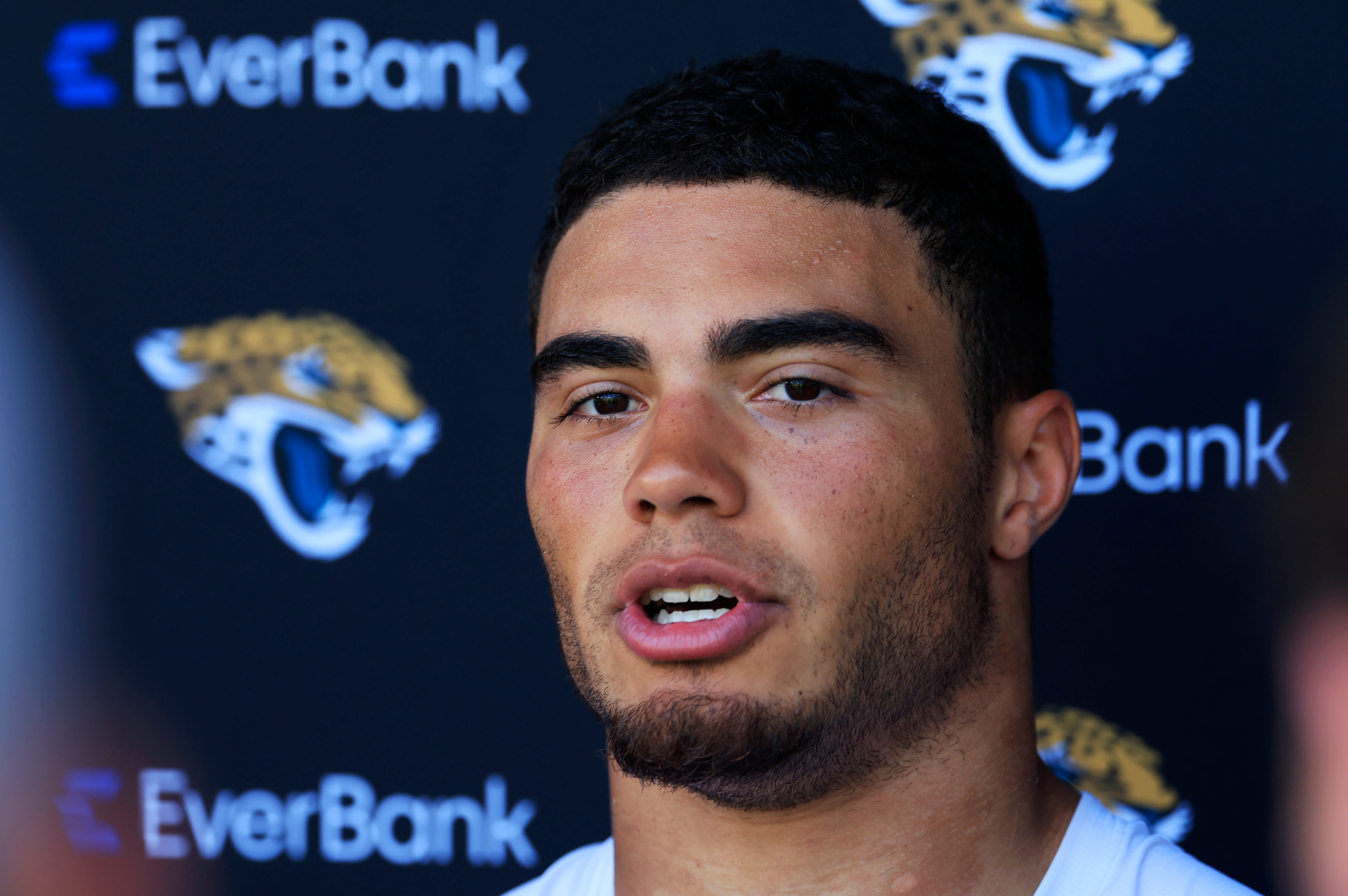 Jacksonville Jaguars tight end Brenton Strange