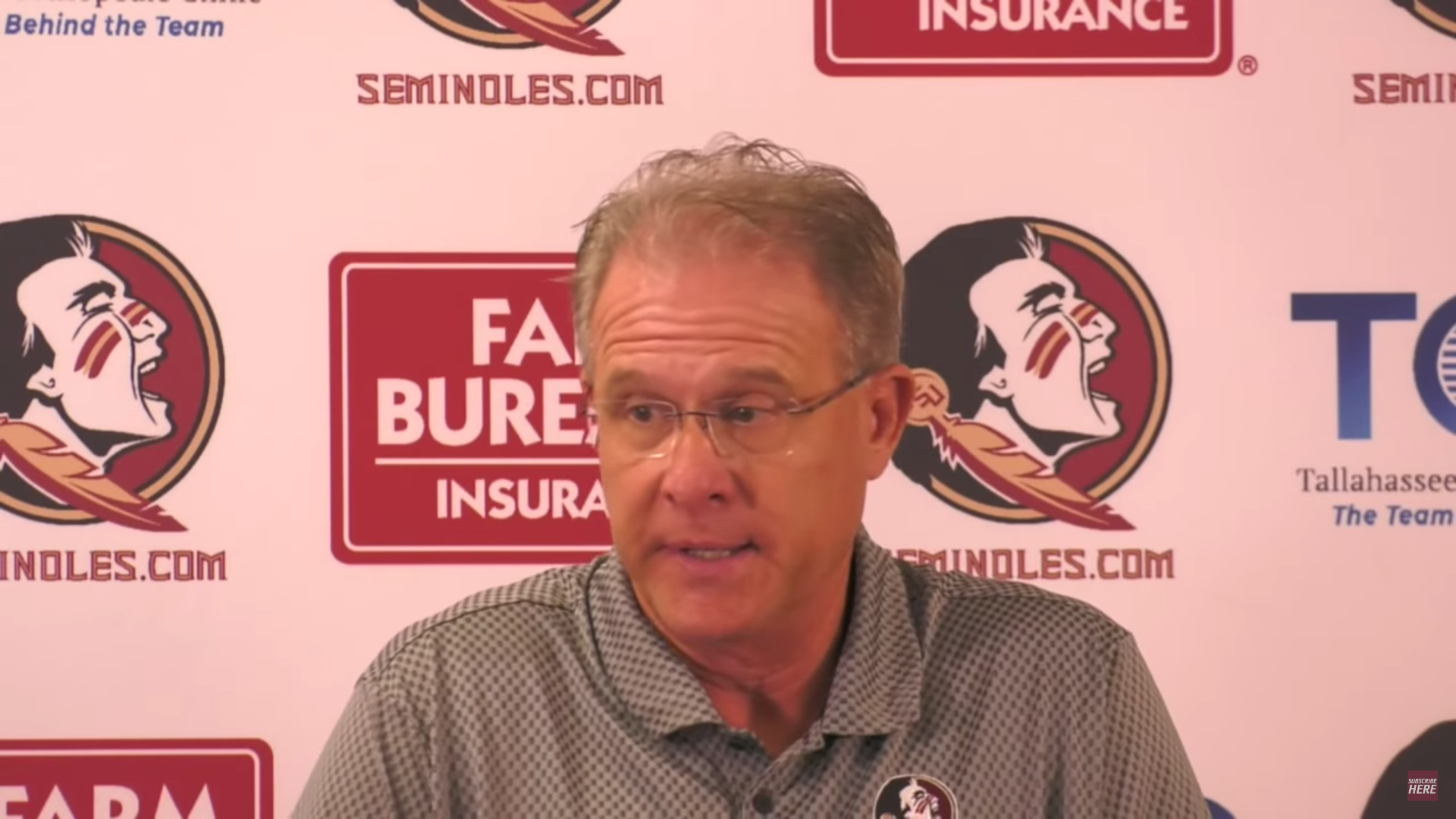 Florida State Seminoles offensive coordinator Gus Malzahn