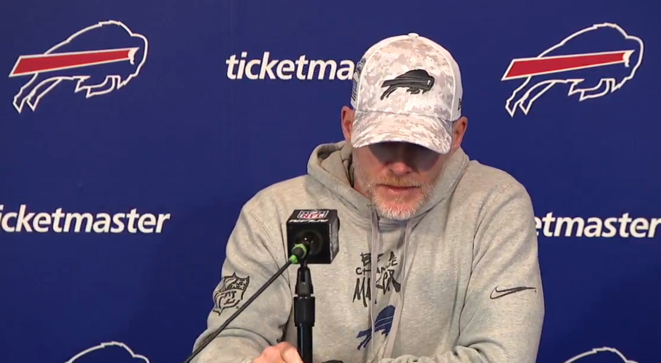 Buffalo Bills head coach Sean McDermott opens up to the media about how special Buffalo is to him, shutting down critics of the city.