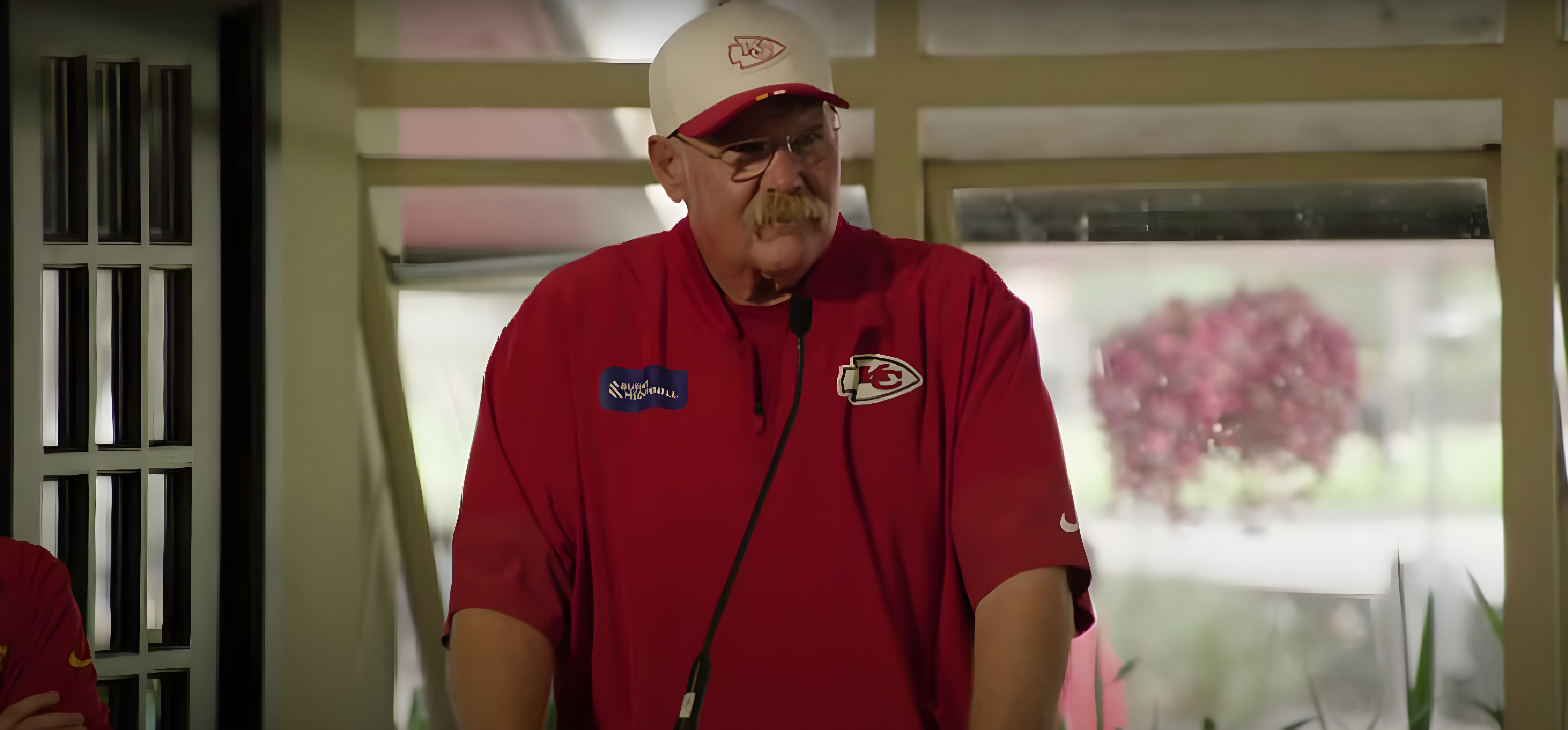 Kansas City Chiefs head coach Andy Reid in São Paulo, Brazil.