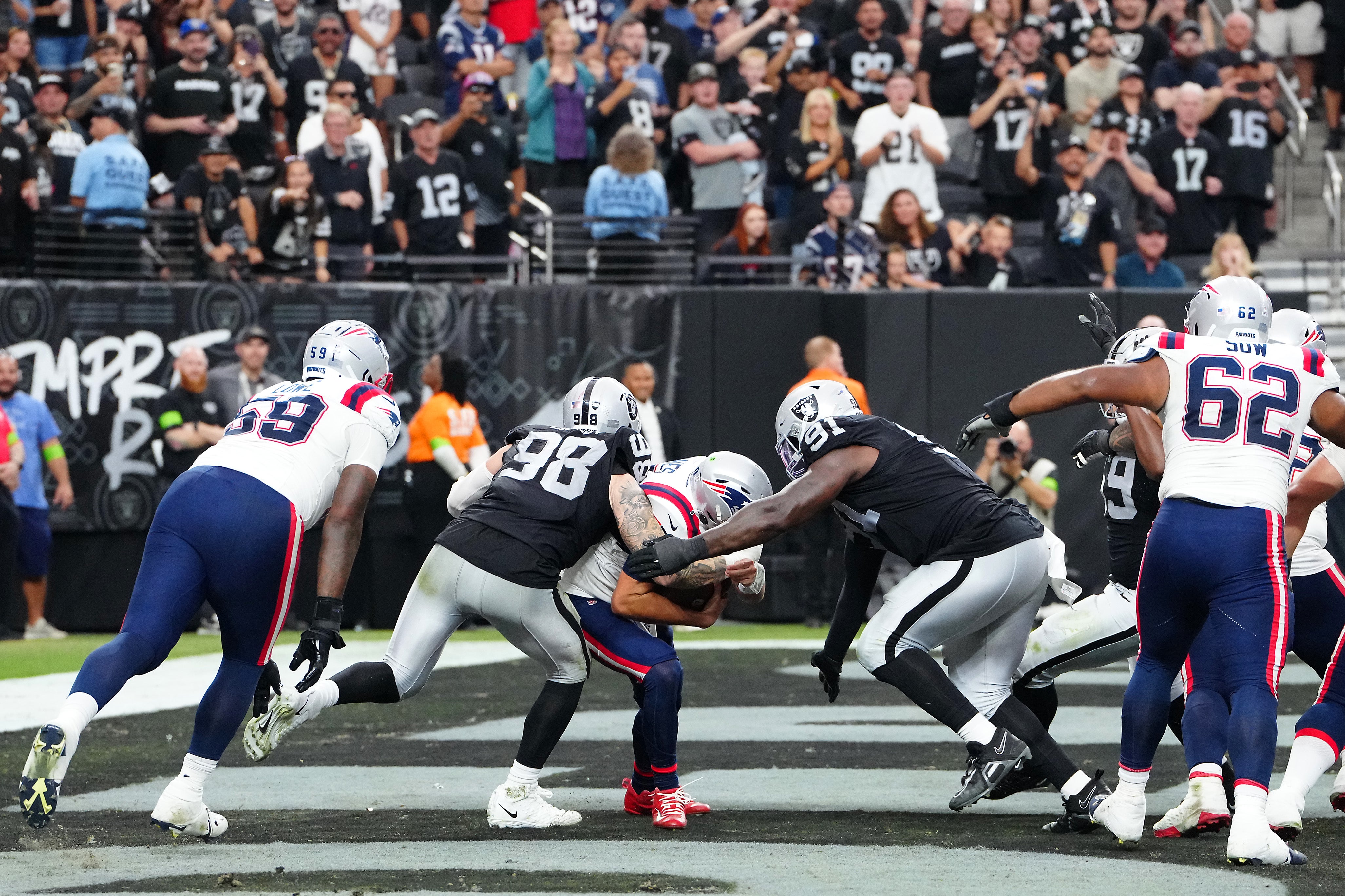 Las Vegas Raiders vs. New England Patriots