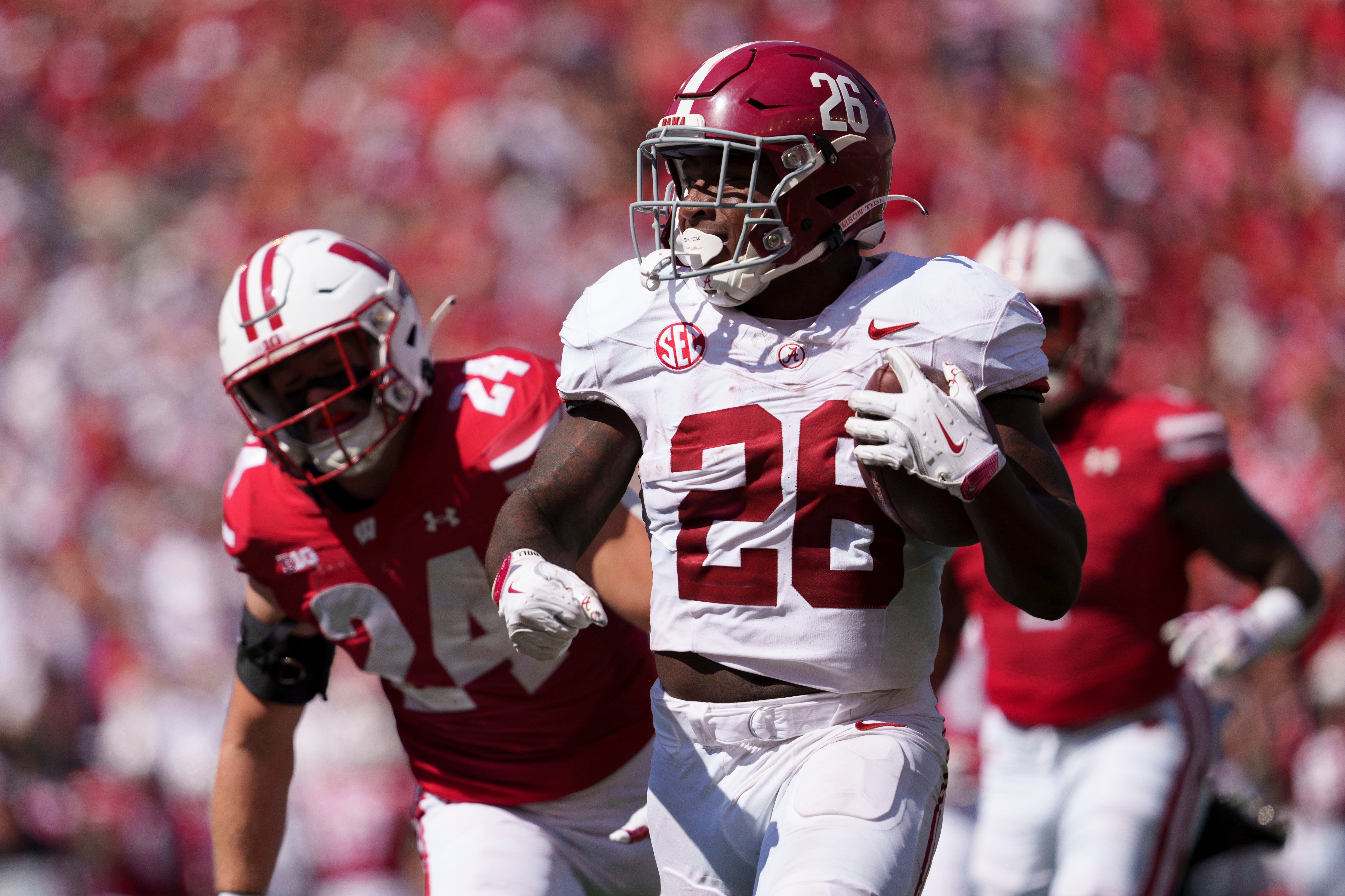 Alabama running back Jam Miller