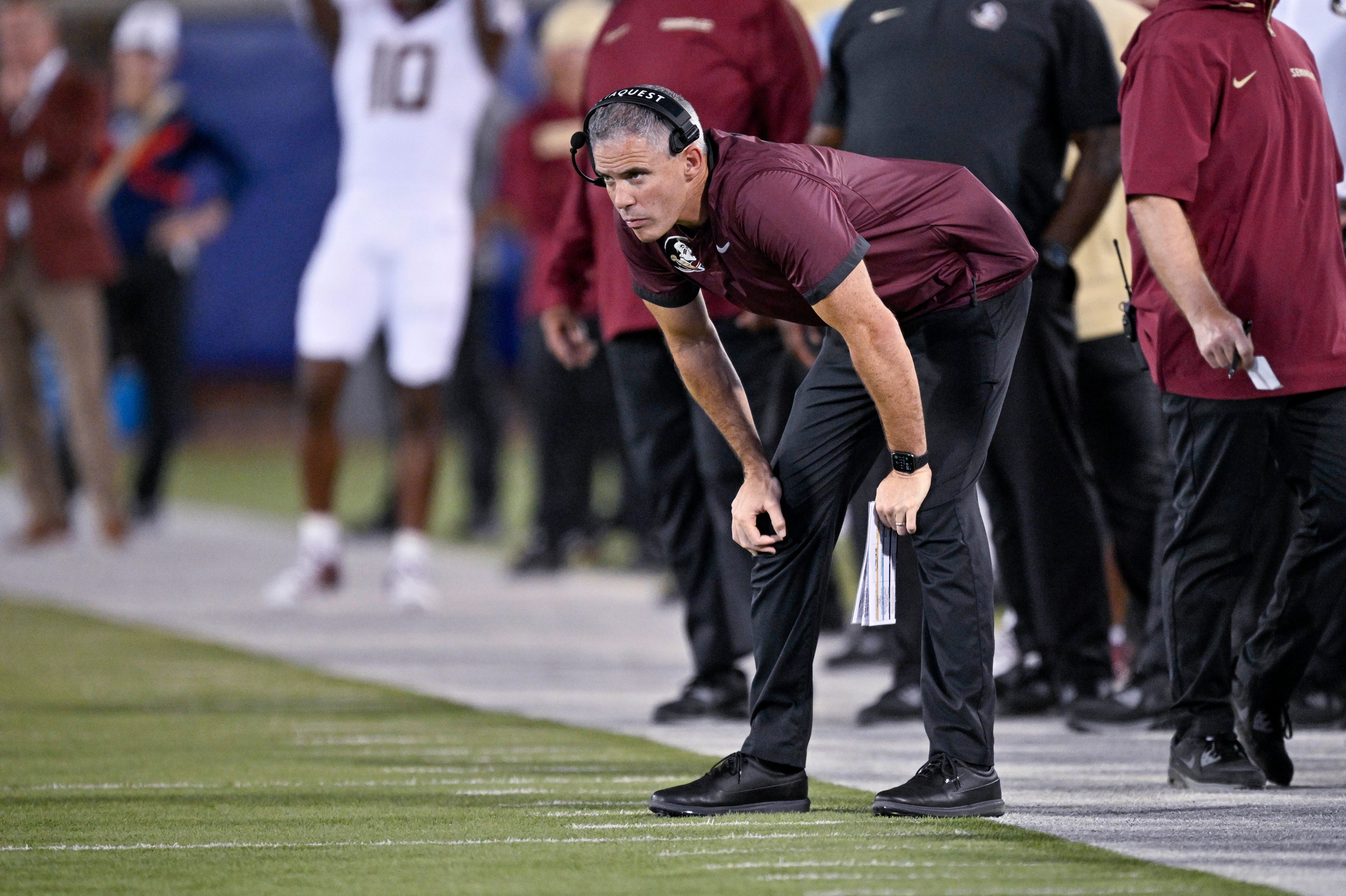 Mike Norvell Florida State Seminoles head coach