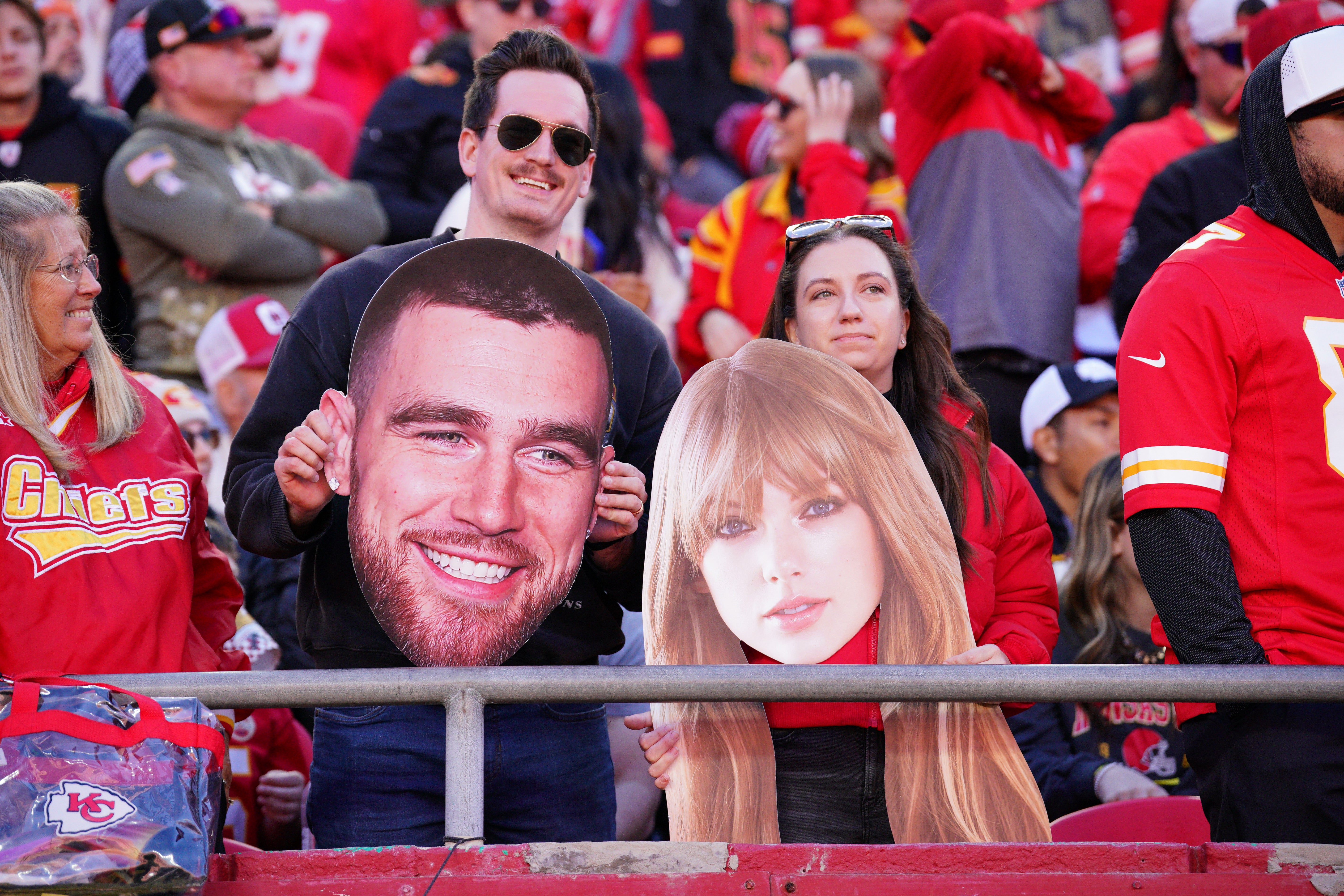 Travis Kelce and Taylor Swift