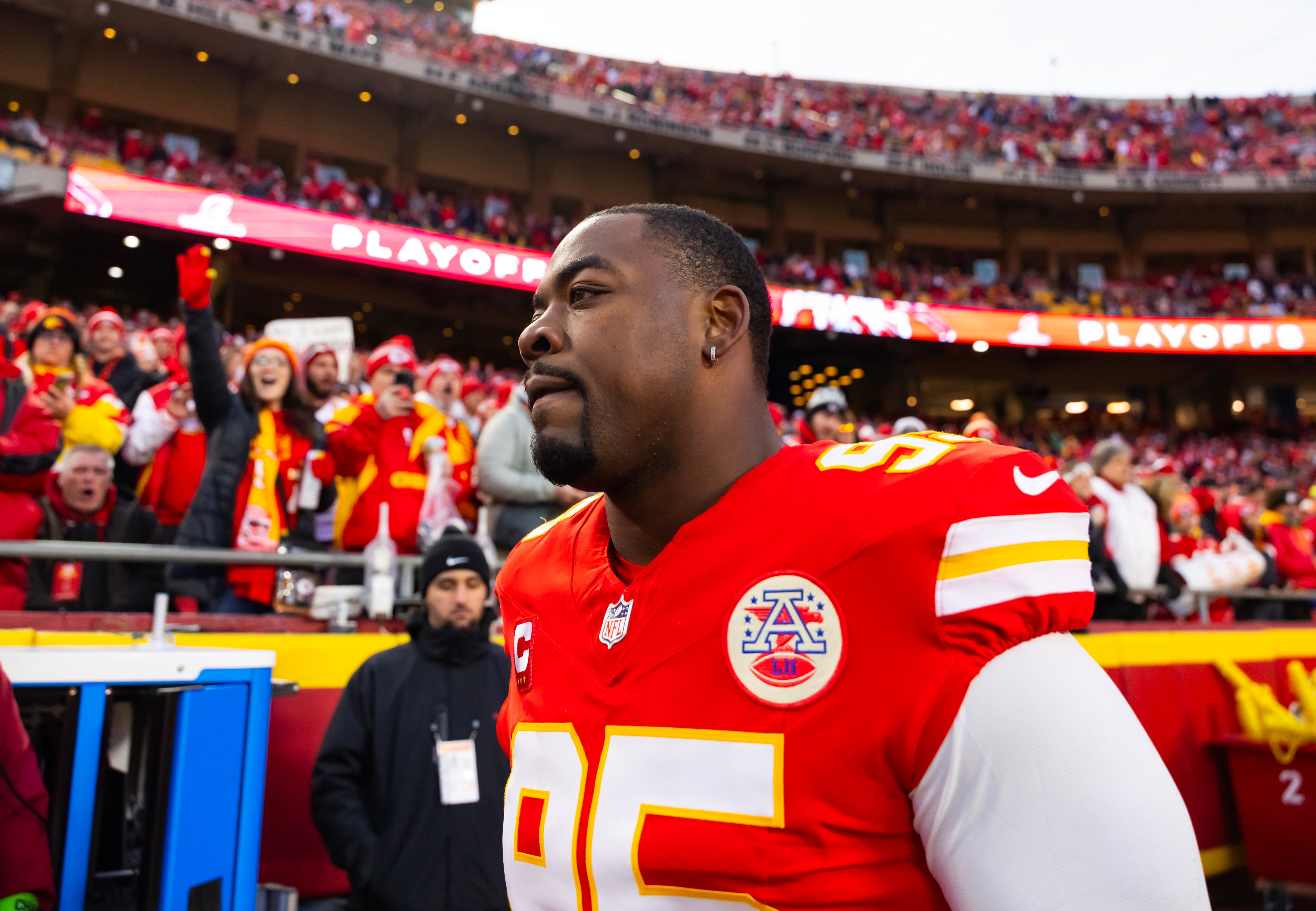 Kansas City Chiefs defensive tackle Chris Jones (95)