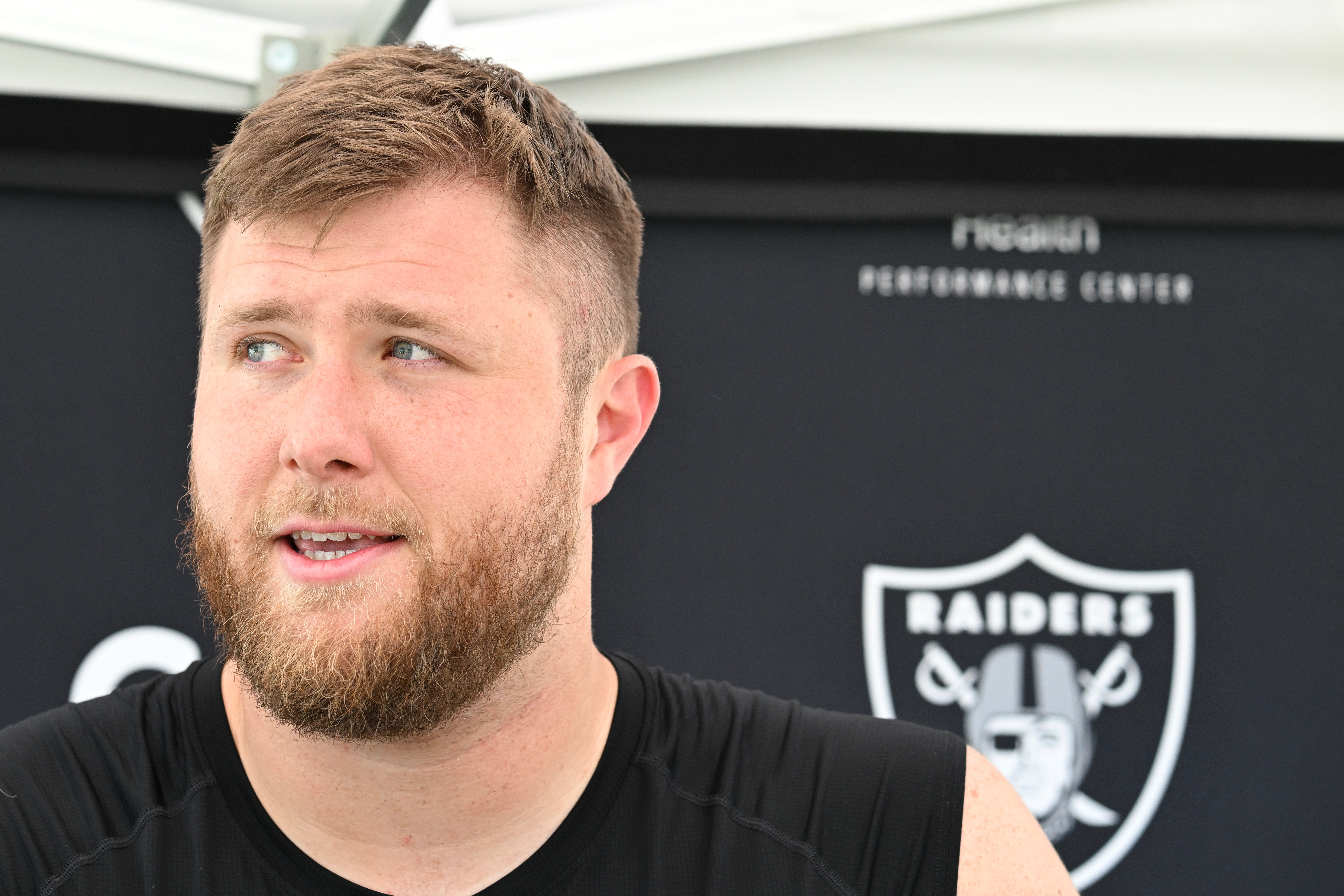 Las Vegas Raiders left tackle Kolton Miller