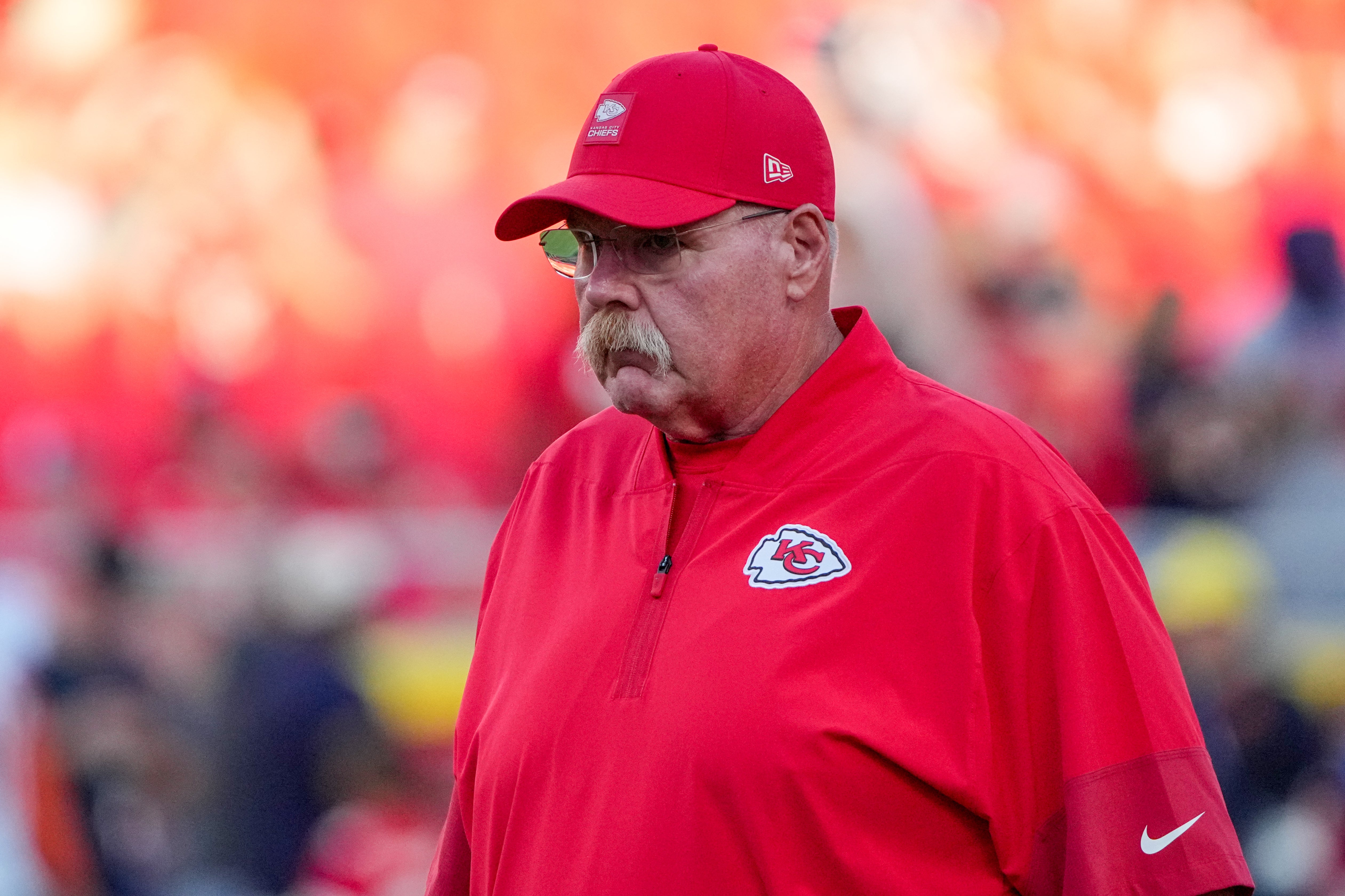Kansas City Chiefs head coach Andy Reid