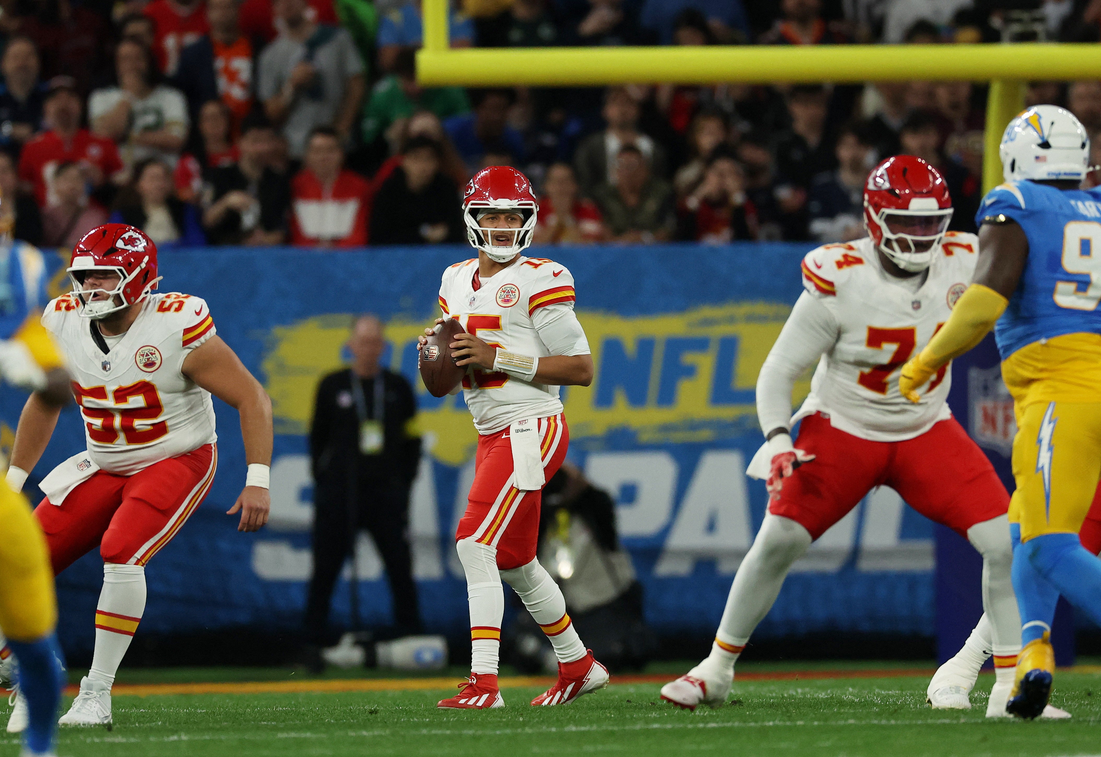 Kansas City Chiefs quarterback Patrick Mahomes