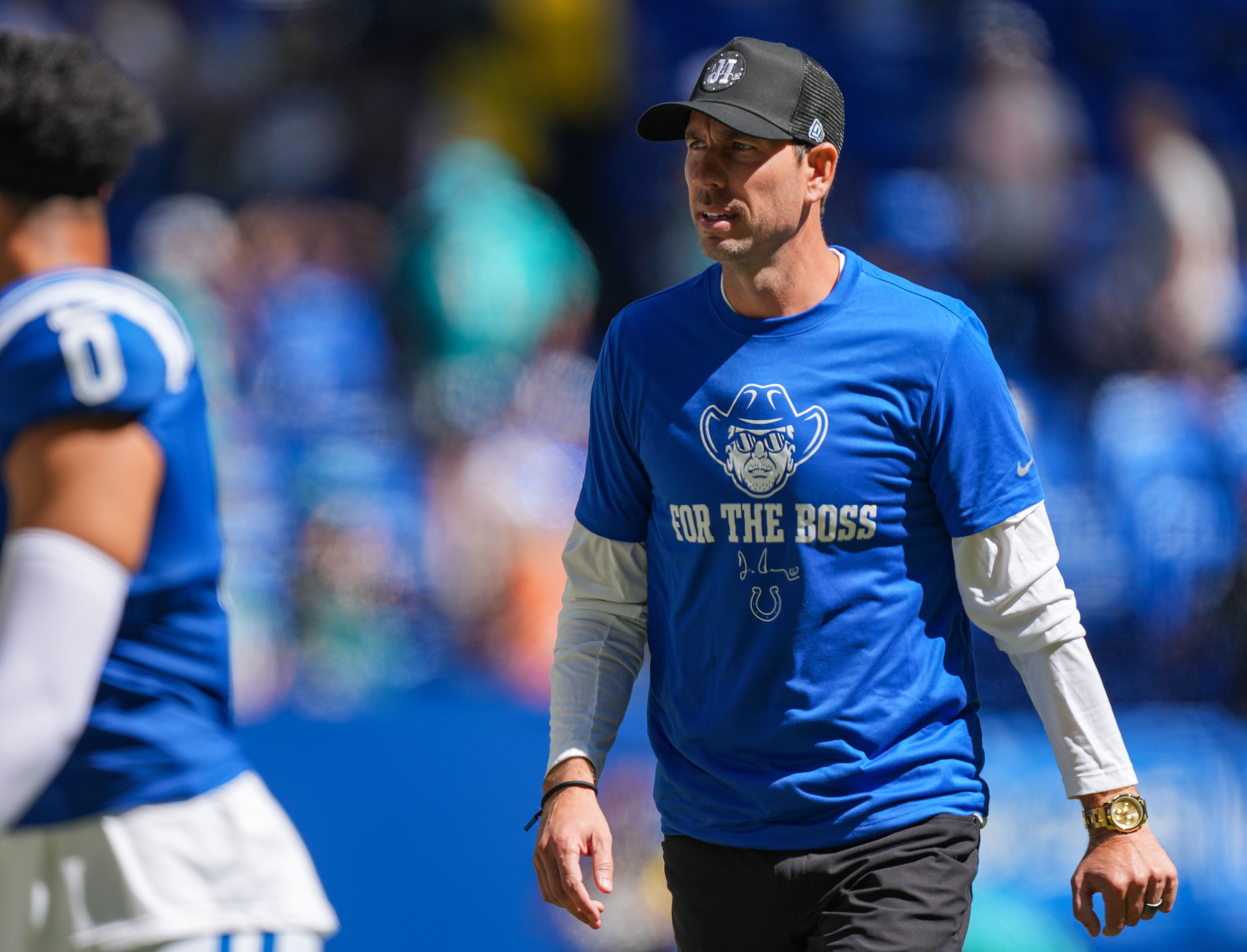 Colts head coach Shane Steichen