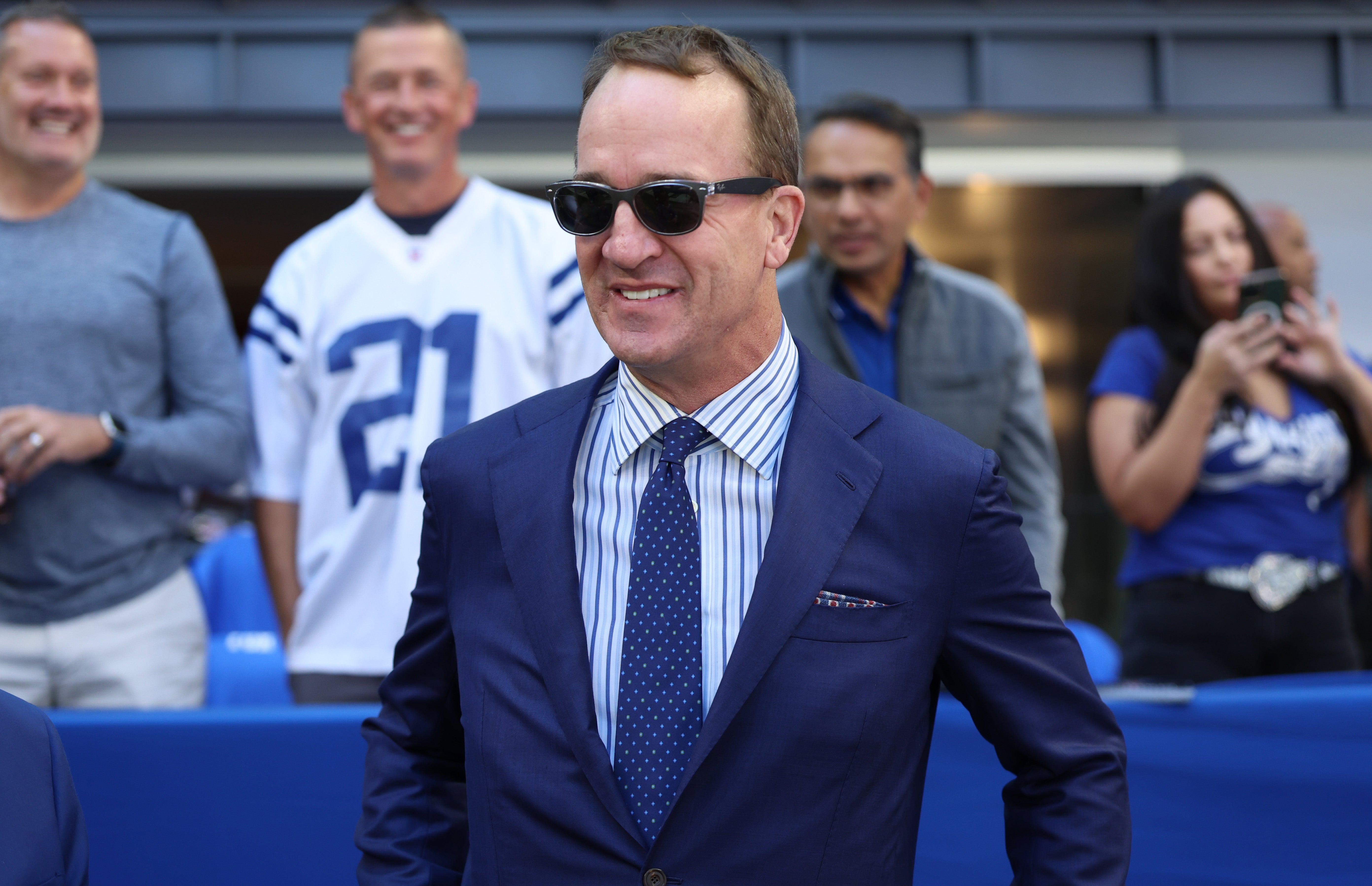 Former Indianapolis Colts quarterback Peyton Manning