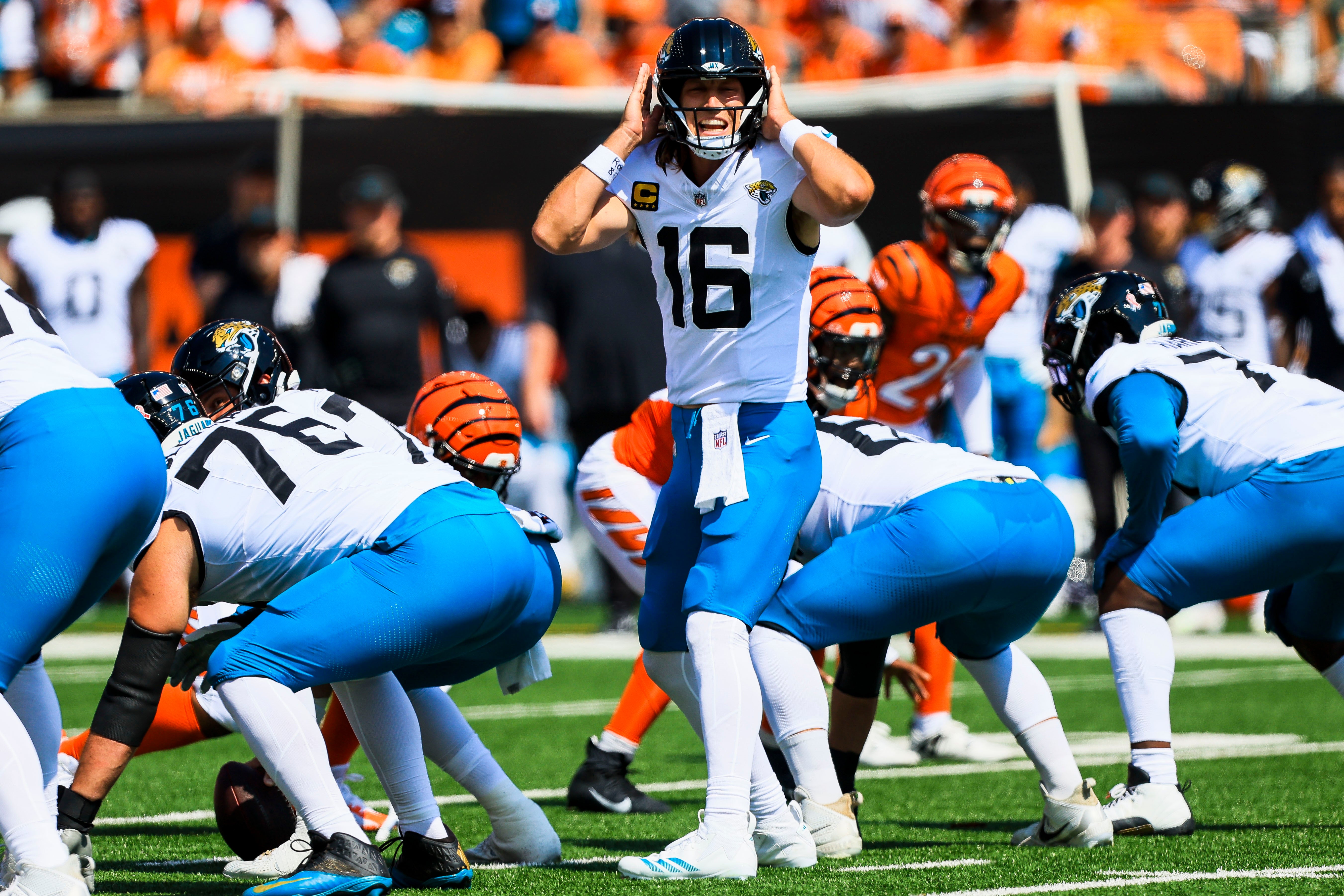 Jacksonville Jaguars quarterback Trevor Lawrence