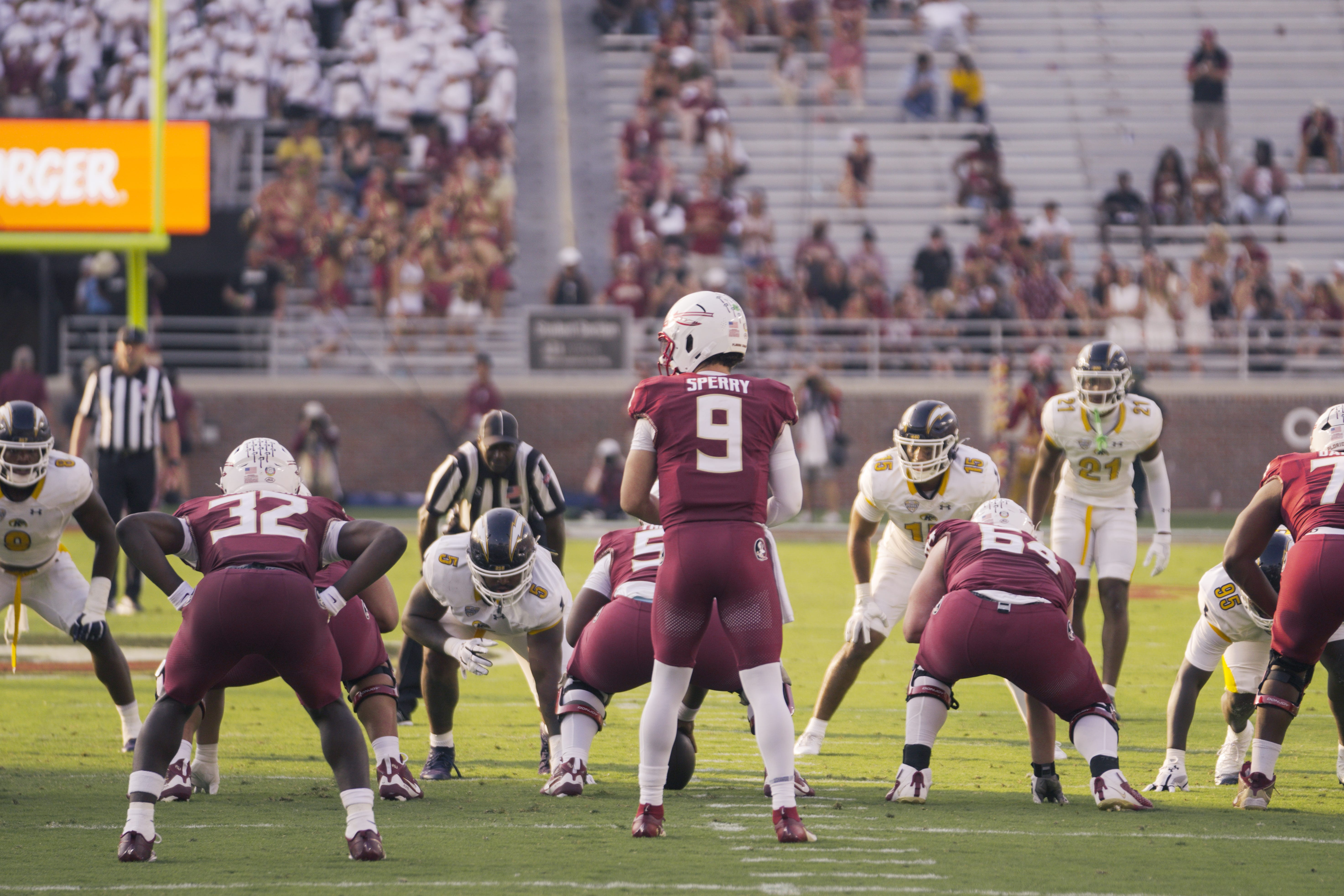 Florida State Seminoles quarterback Kevin Sperry