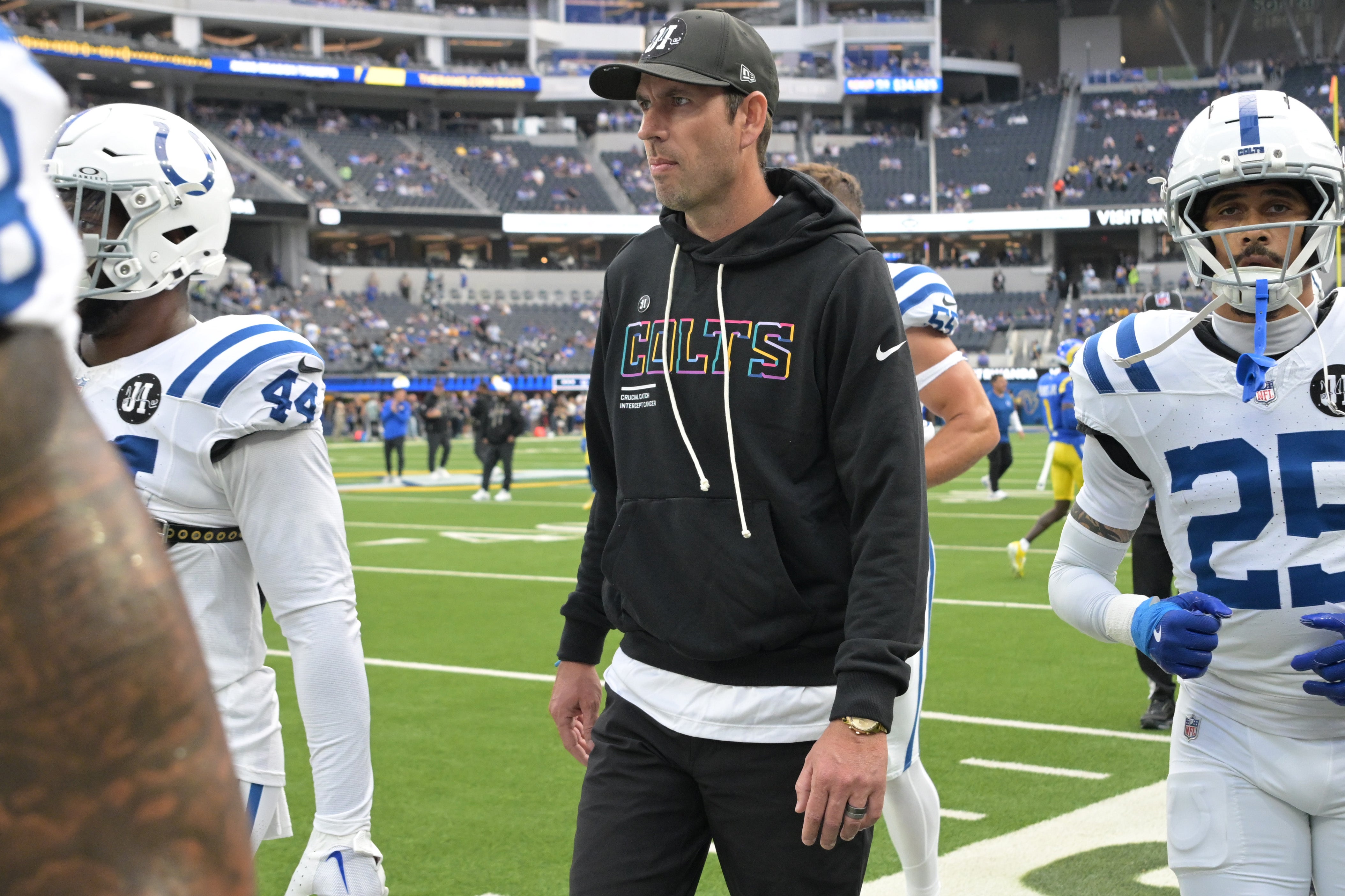 Colts head coach Shane Steichen