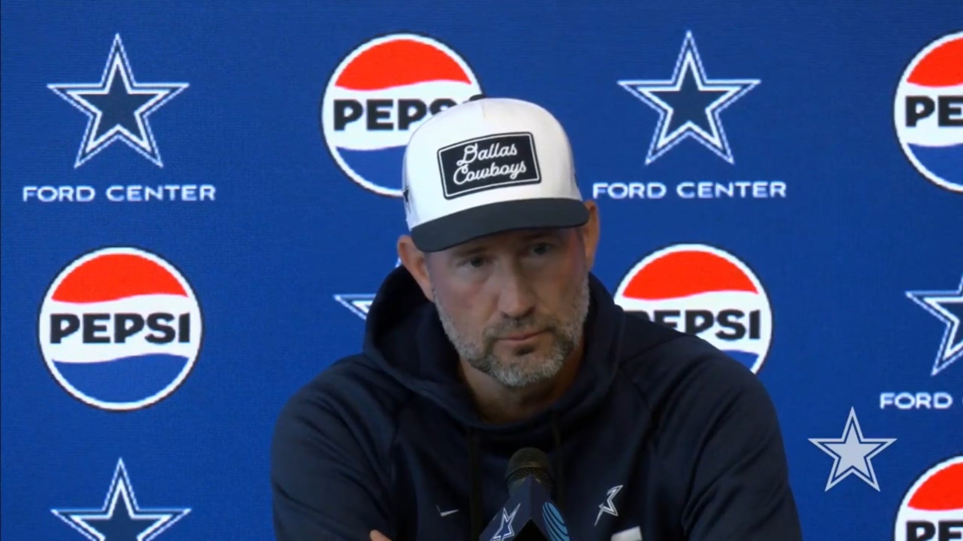 Dallas Cowboys head coach Brian Schottenheimer talks Cowboys vs Jets ahead of Week 5.