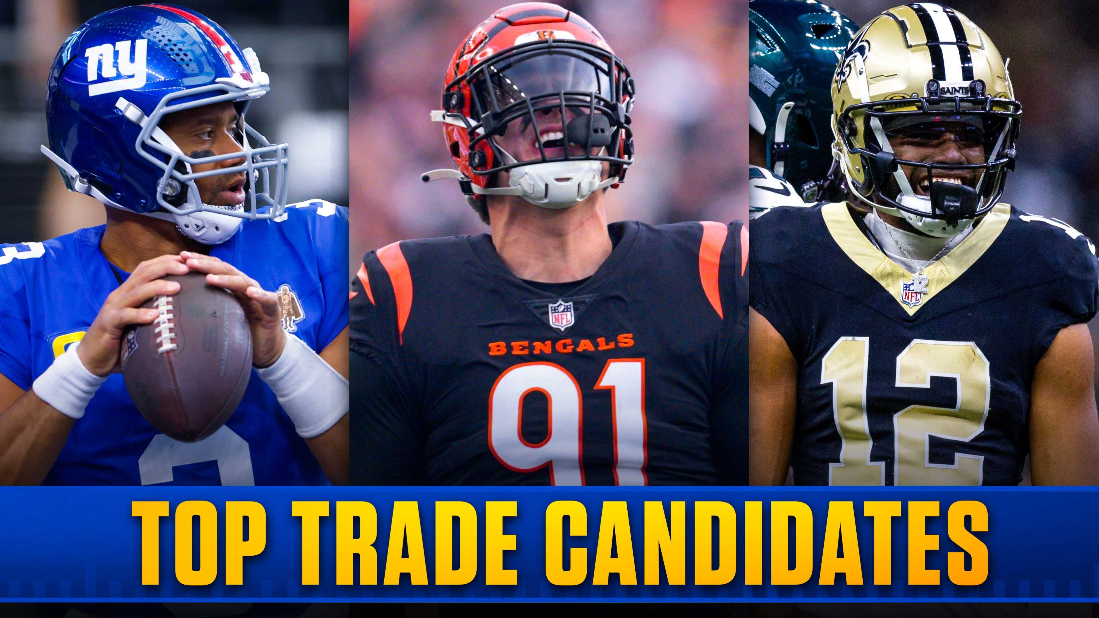 Trey Hendrickson, Chris Olave, Russell Wilson