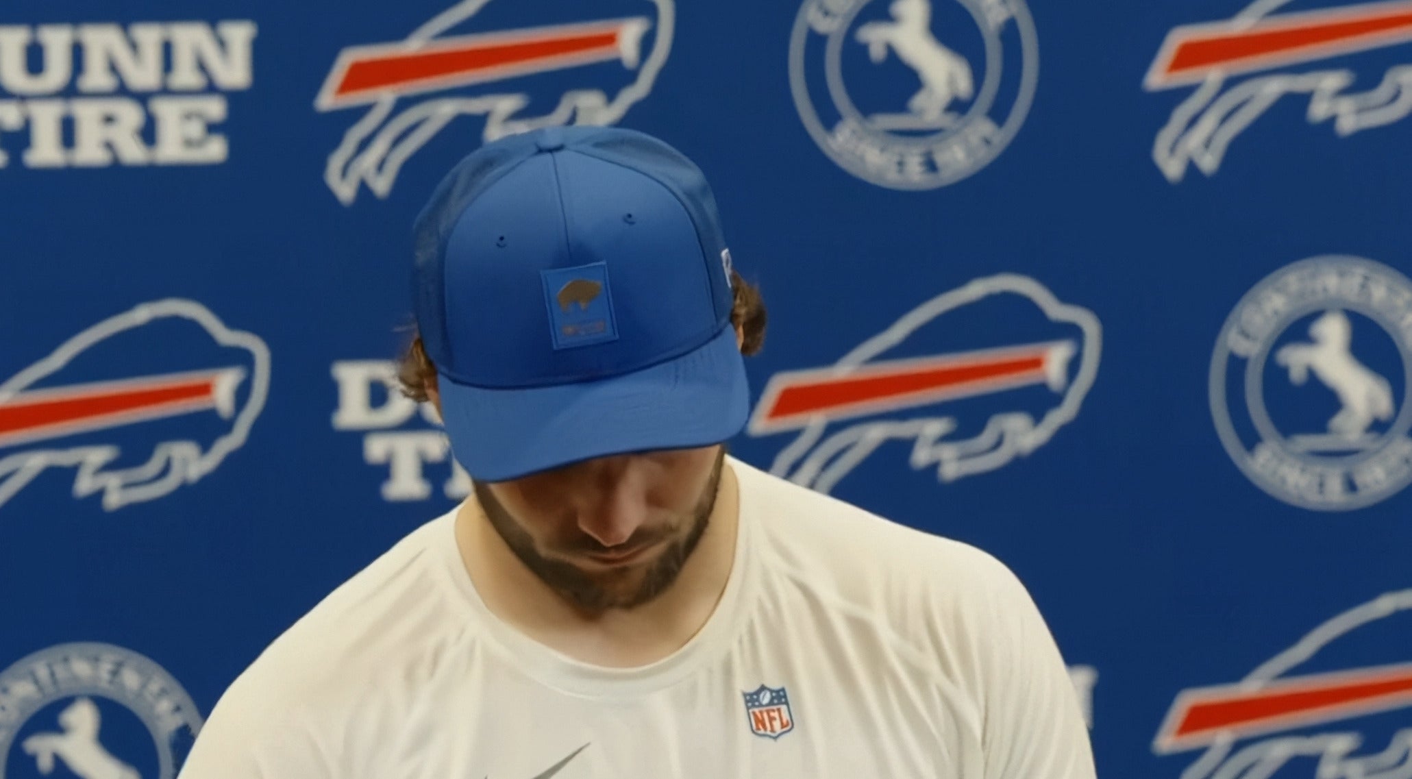 Buffalo Bills QB Josh Allen opens up to the media after the team's loss against the Atlanta Falcons with a blunt response on the state of the team
