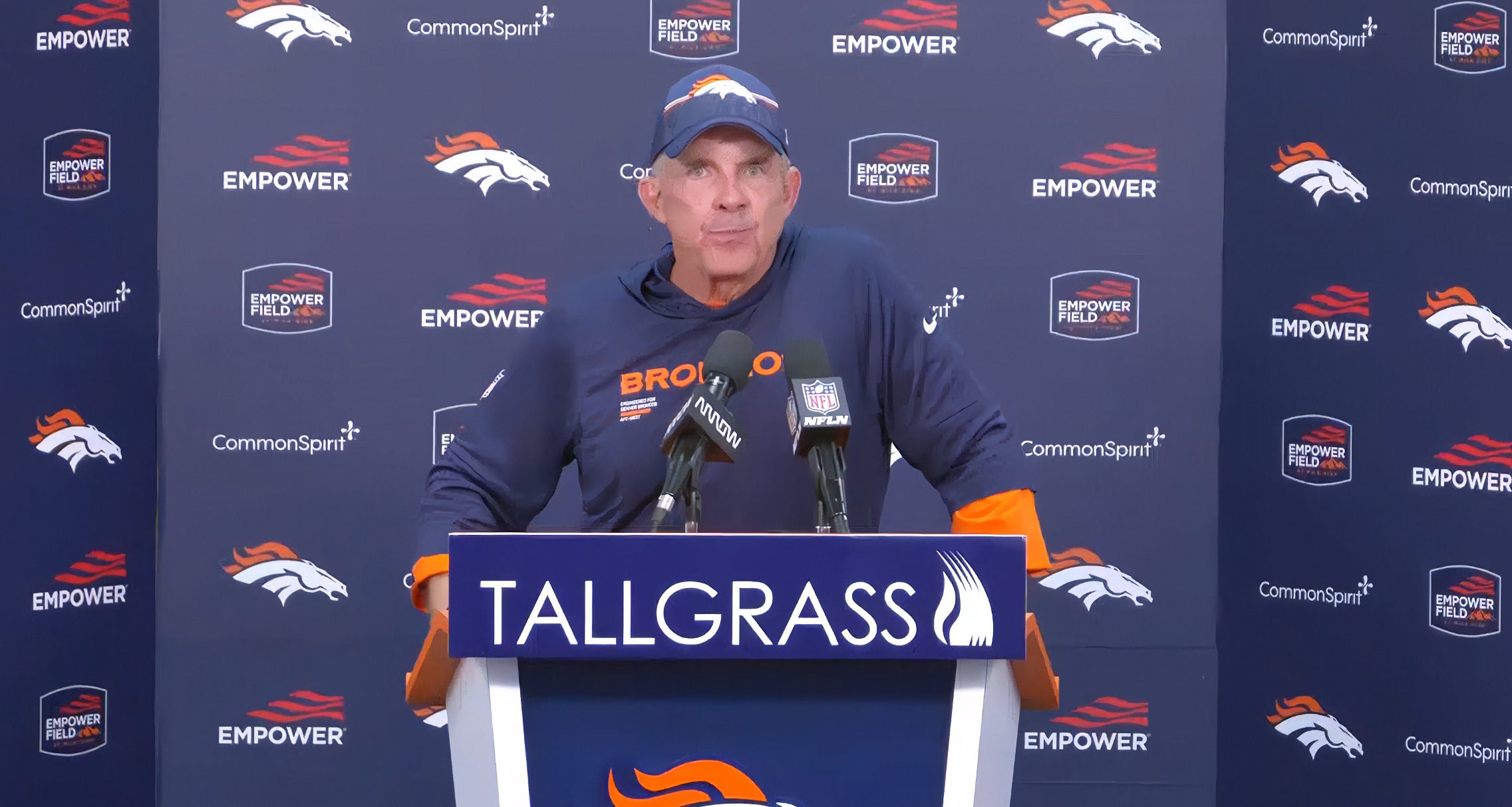 Denver Broncos head coach Sean Payton talks about the one thing the team must fix moving forward just seconds after thrilling comeback victory over the New York Giants