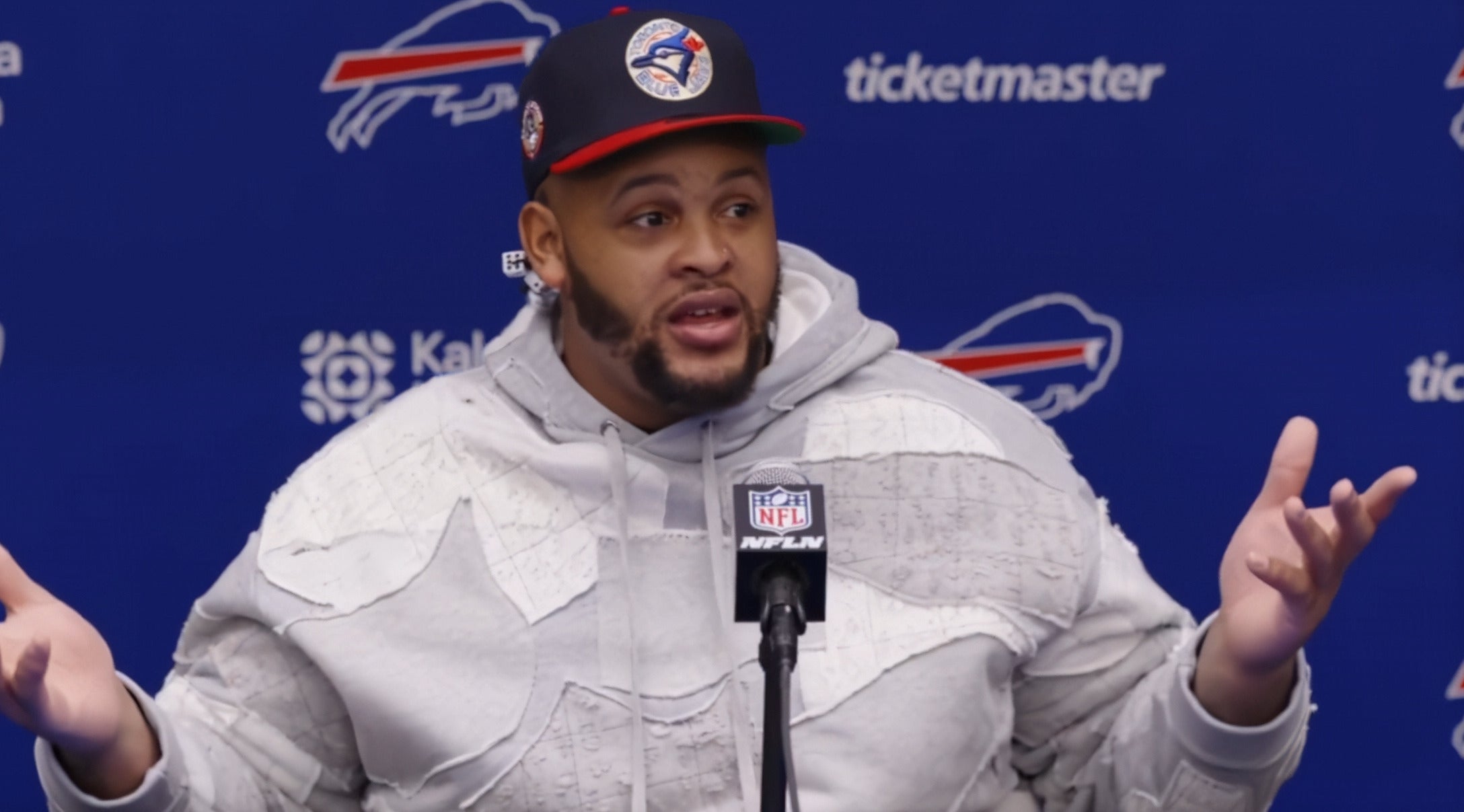 Buffalo Bills offensive lineman Dion Dawkins opens up about the return of Michael Hoecht and Larry Ogunjobi and what it means to the team moving forward