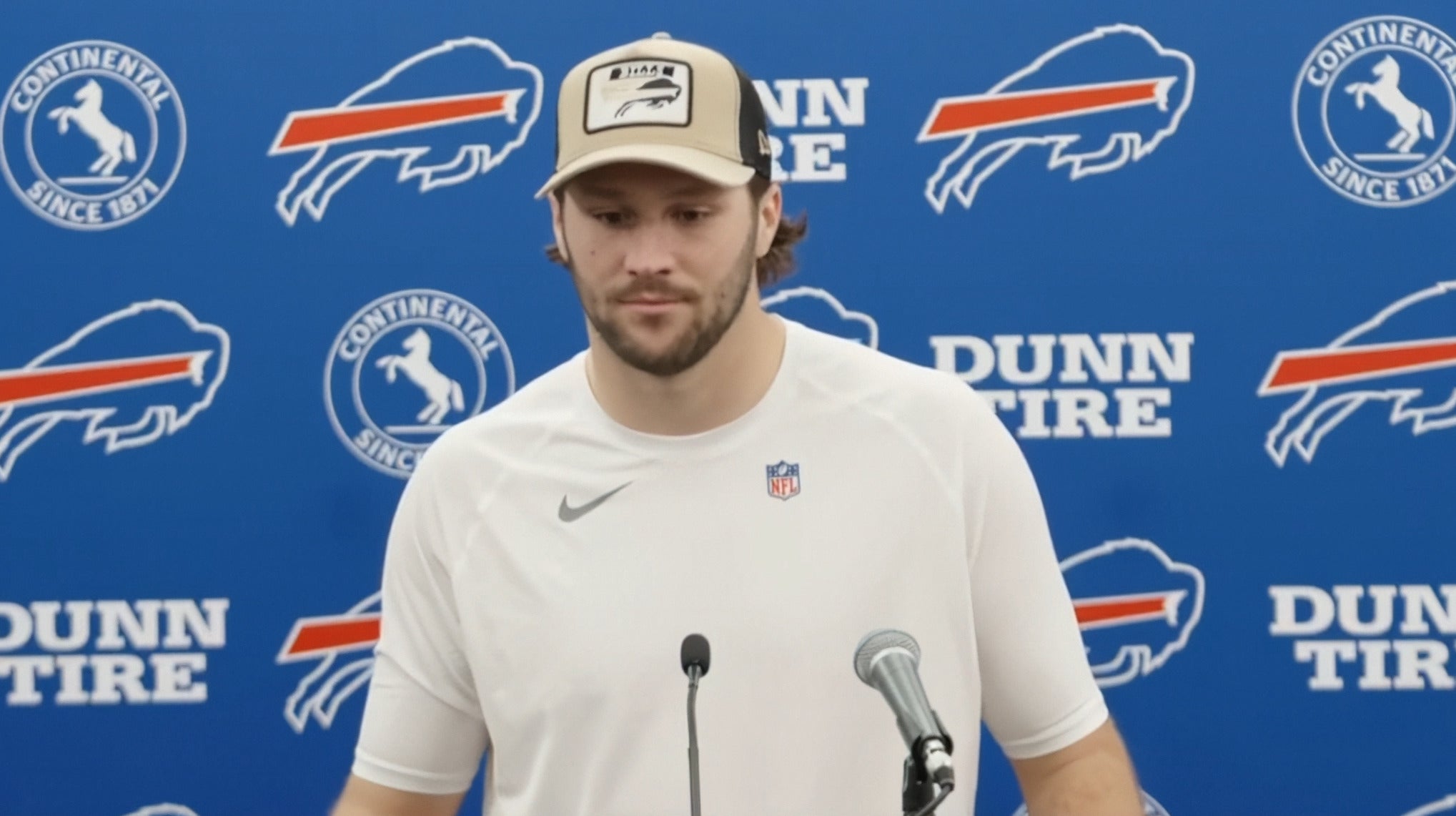 Bills' Josh Allen has an 'unbelievable' message on James Cook after 40-9 victory over the Carolina Panthers in Week 8