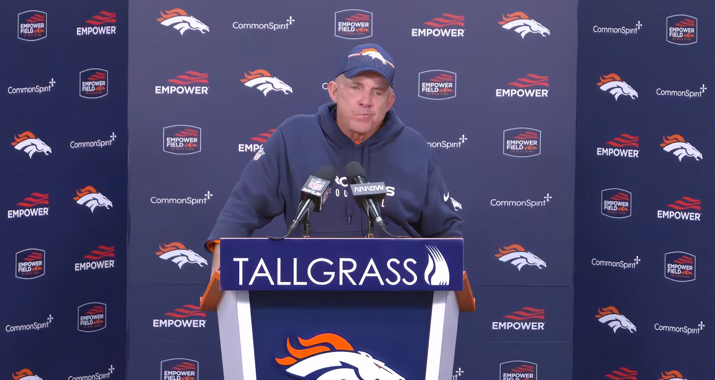 Denver Broncos head coach Sean Payton fires a shot at the Dallas Cowboys after the team's Week 8 win over Dallas.