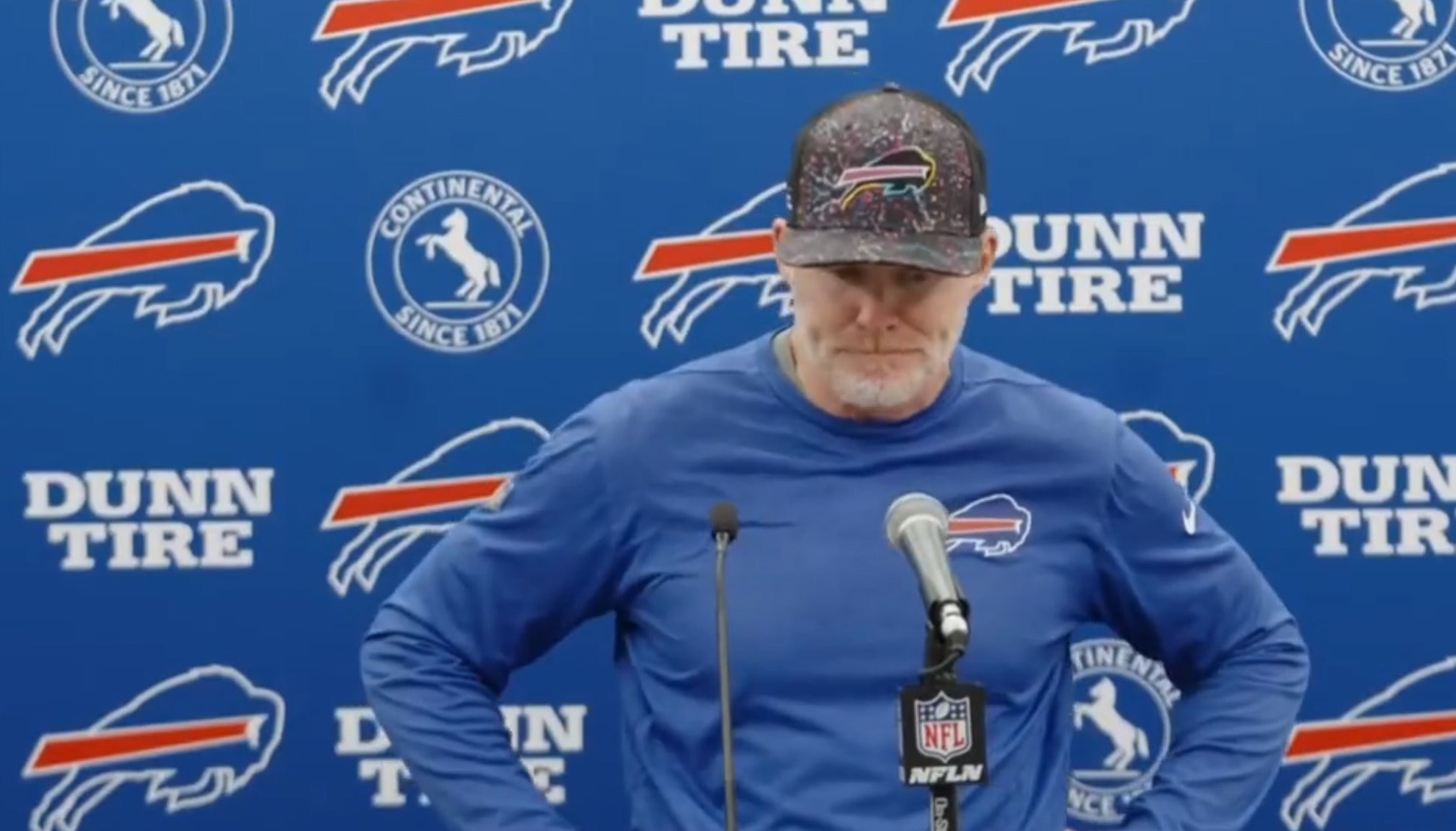 Buffalo Bills head coach Sean McDermott makes two huge admissions after the Week 8 victory over the Carolina Panthers