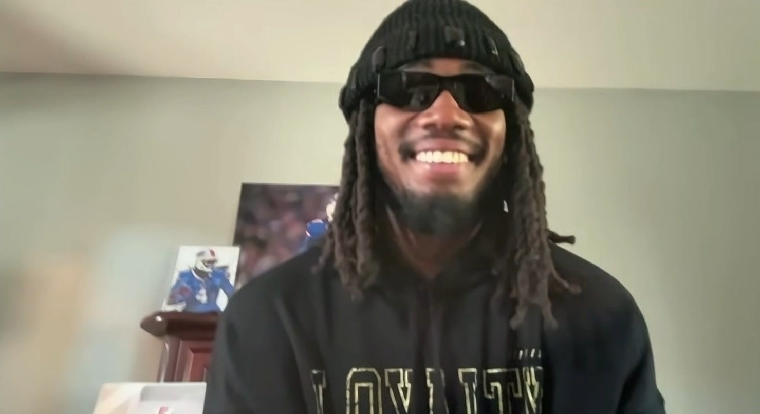 Buffalo Bills RB James Cook joins The Arena Gridiron and takes a shot at the Miami Dolphins organization