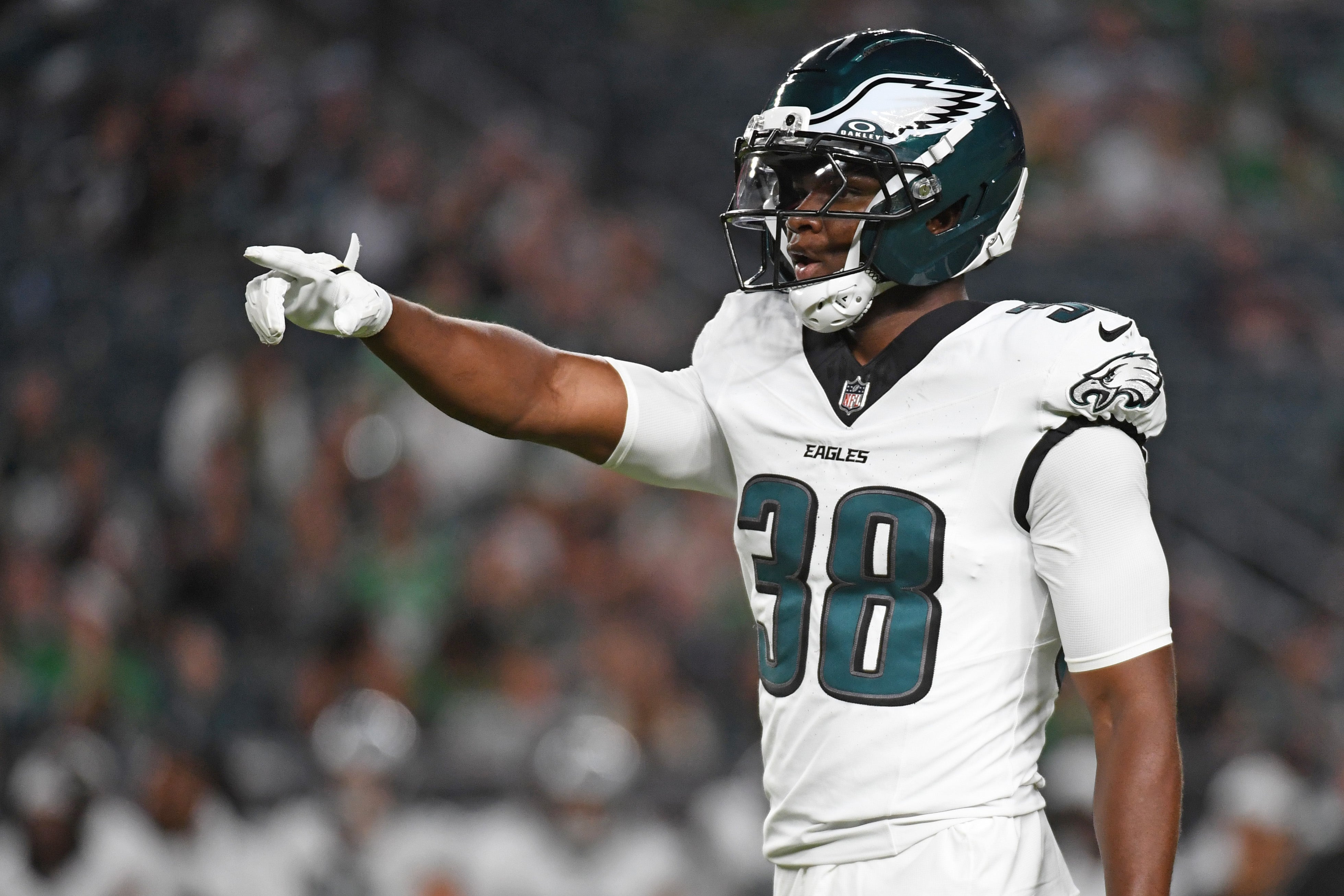 Former Eagles safety Lewis Cine