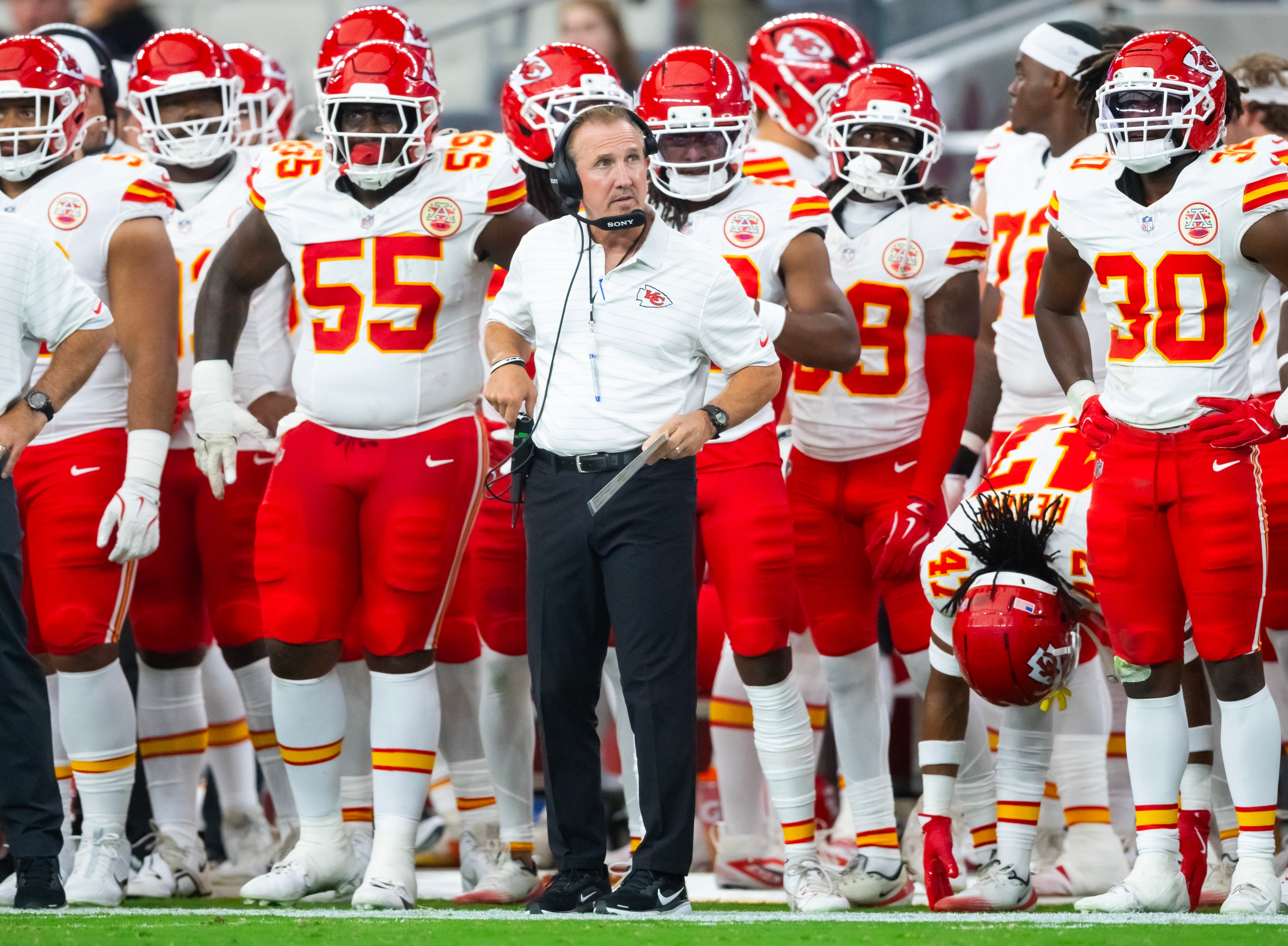 Kansas City Chiefs defensive coordinator Steve Spagnuolo