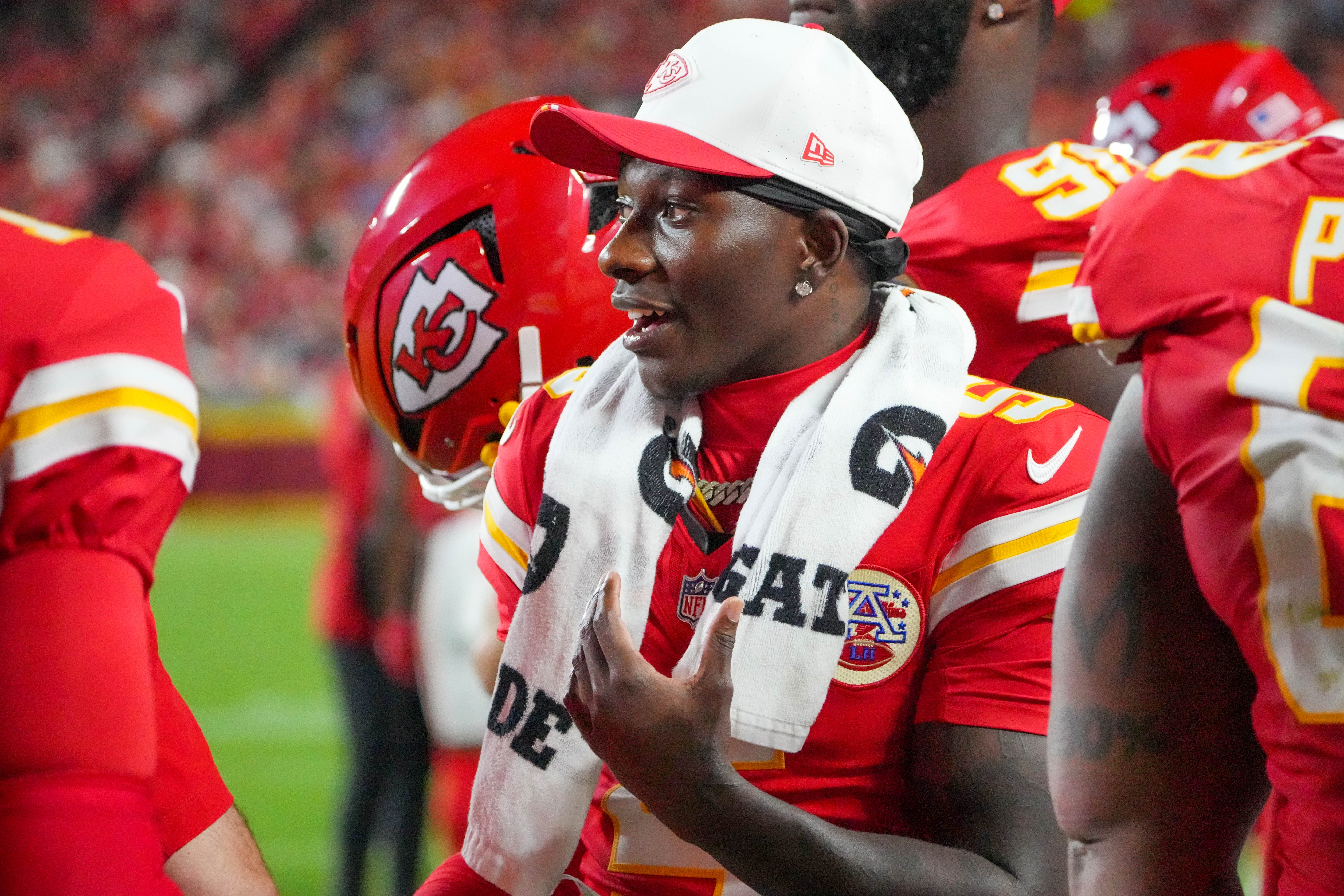 Kansas City Chiefs wide receiver Hollywood Brown (5)