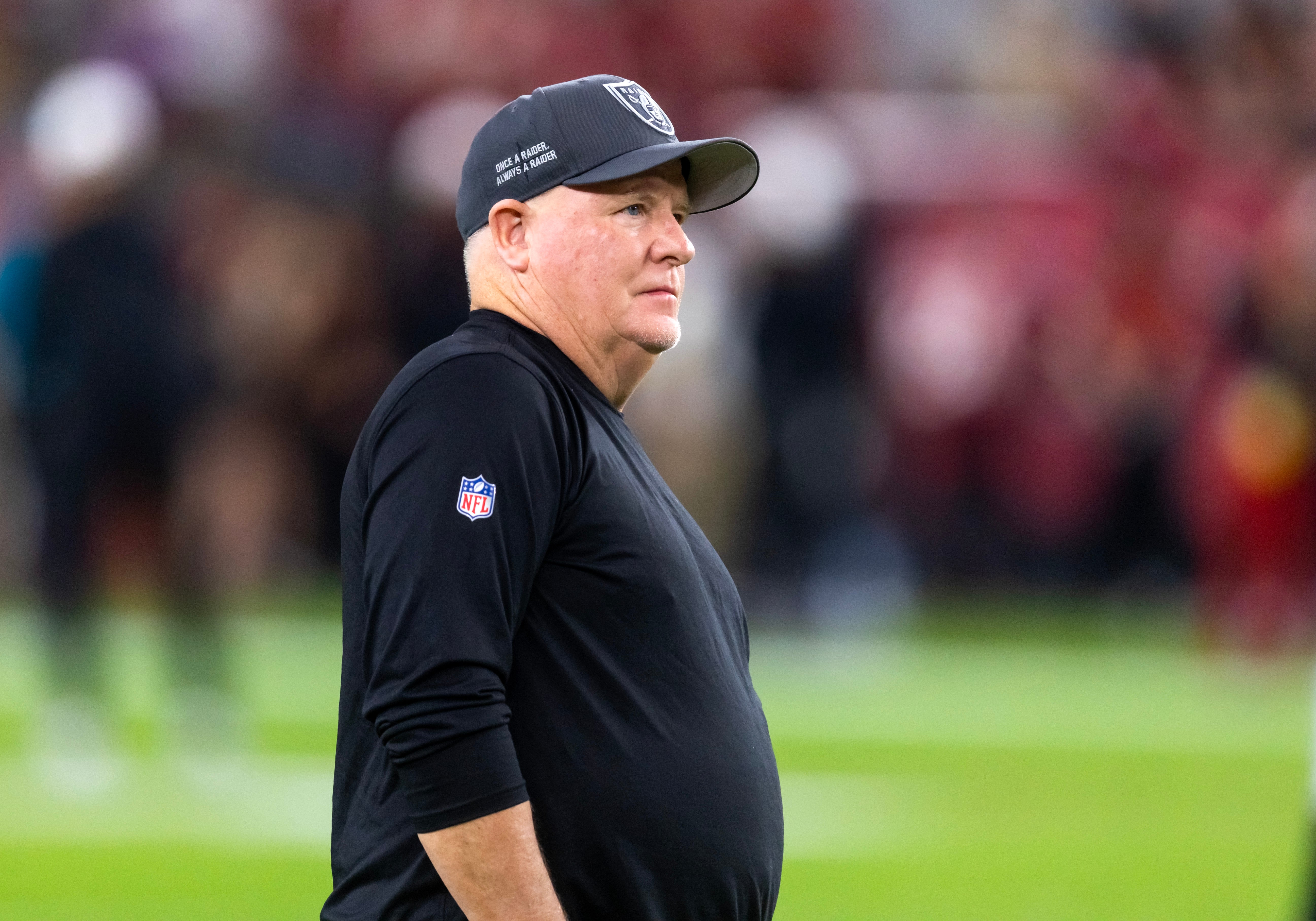 Las Vegas Raiders offensive coordinator Chip kelly