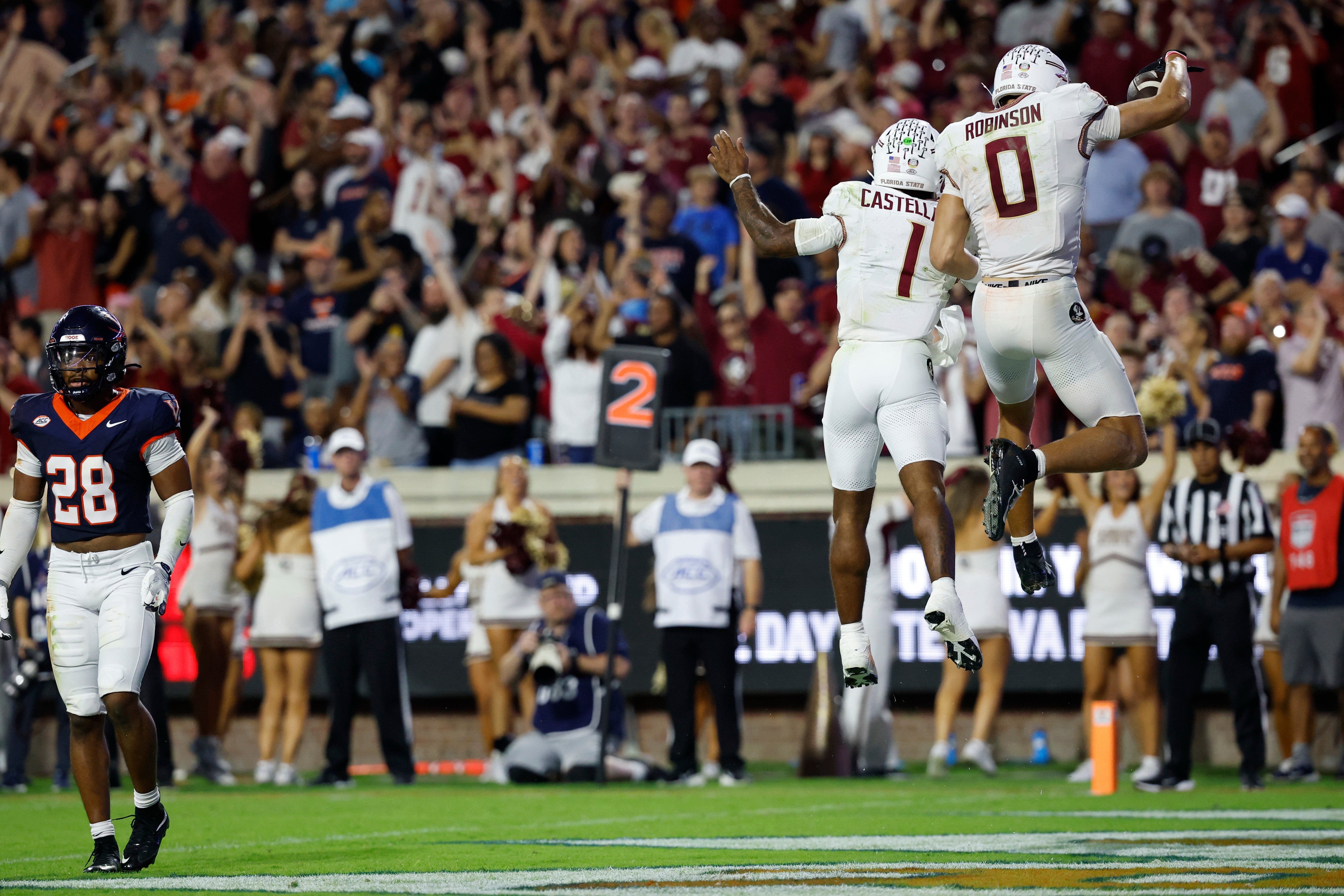 Florida State Seminoles wide receiver Duce Robinson