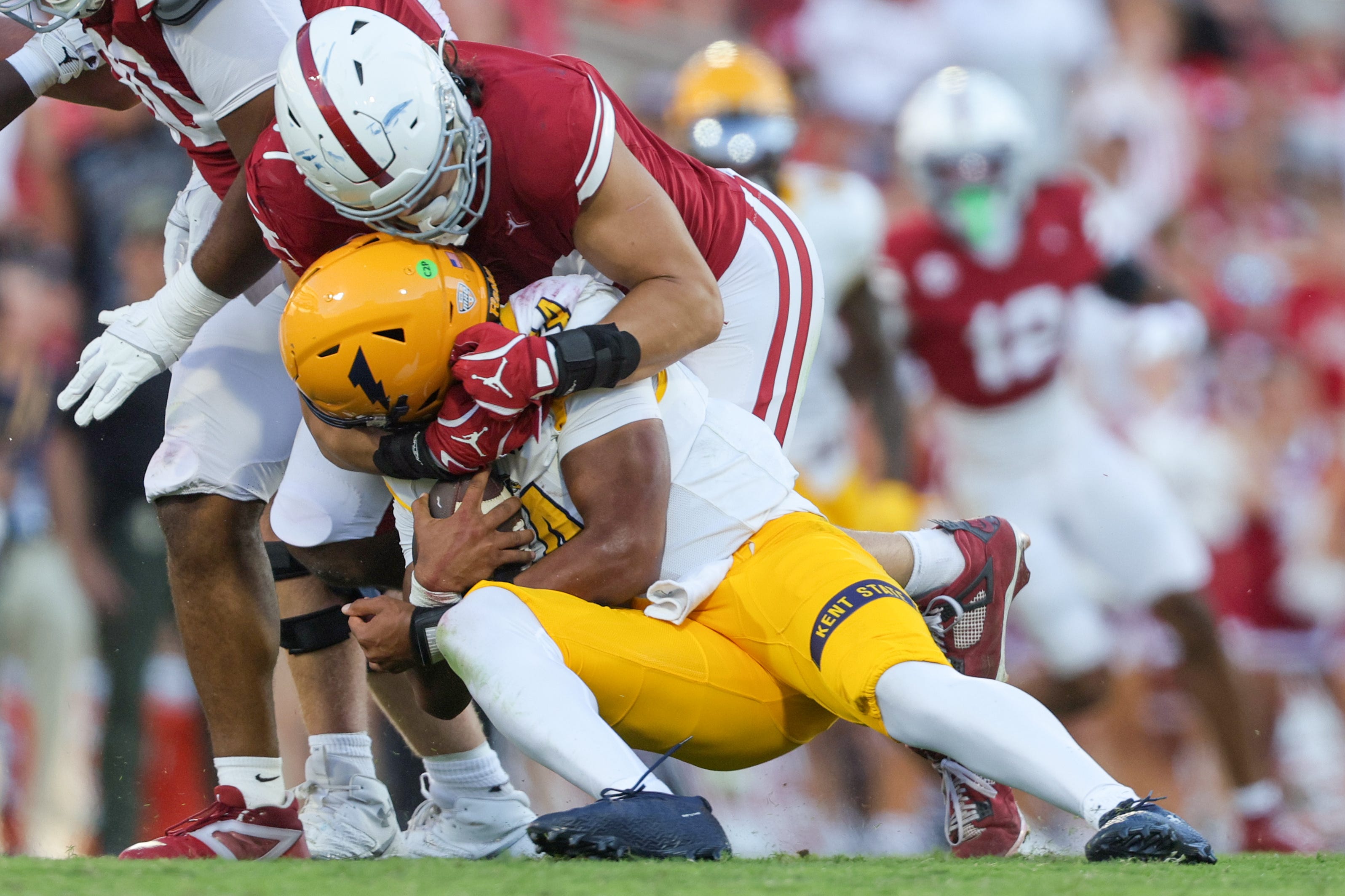 Oklahoma Sooners defensive end Taylor Wein