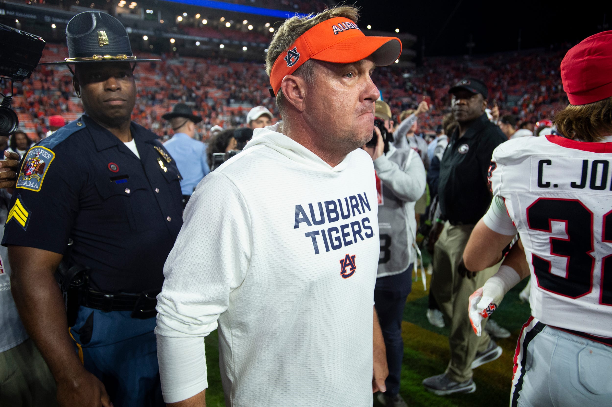 Auburn Tigers head coach Hugh Freeze