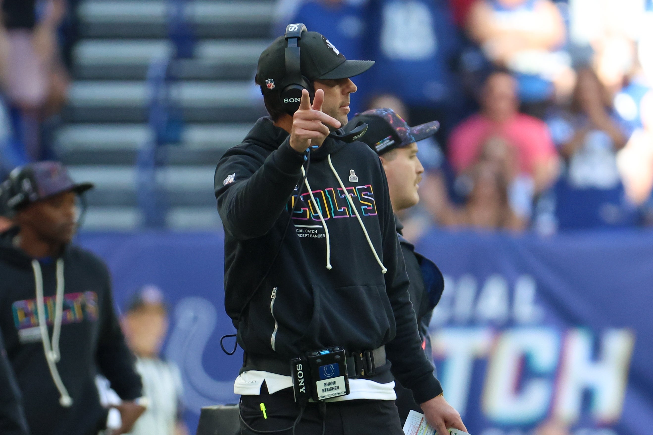 Colts head coach Shane Steichen