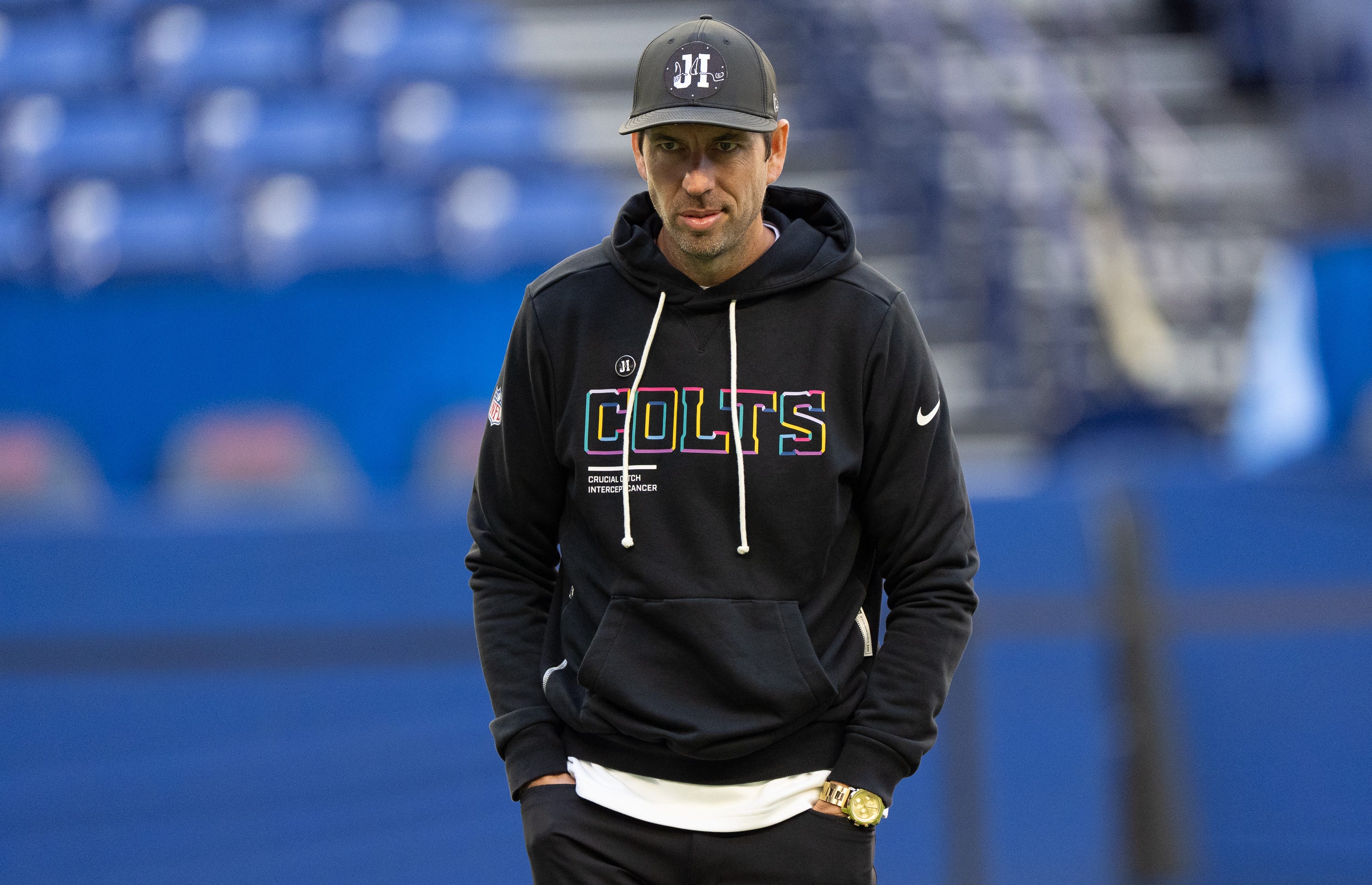 Colts head coach Shane Steichen