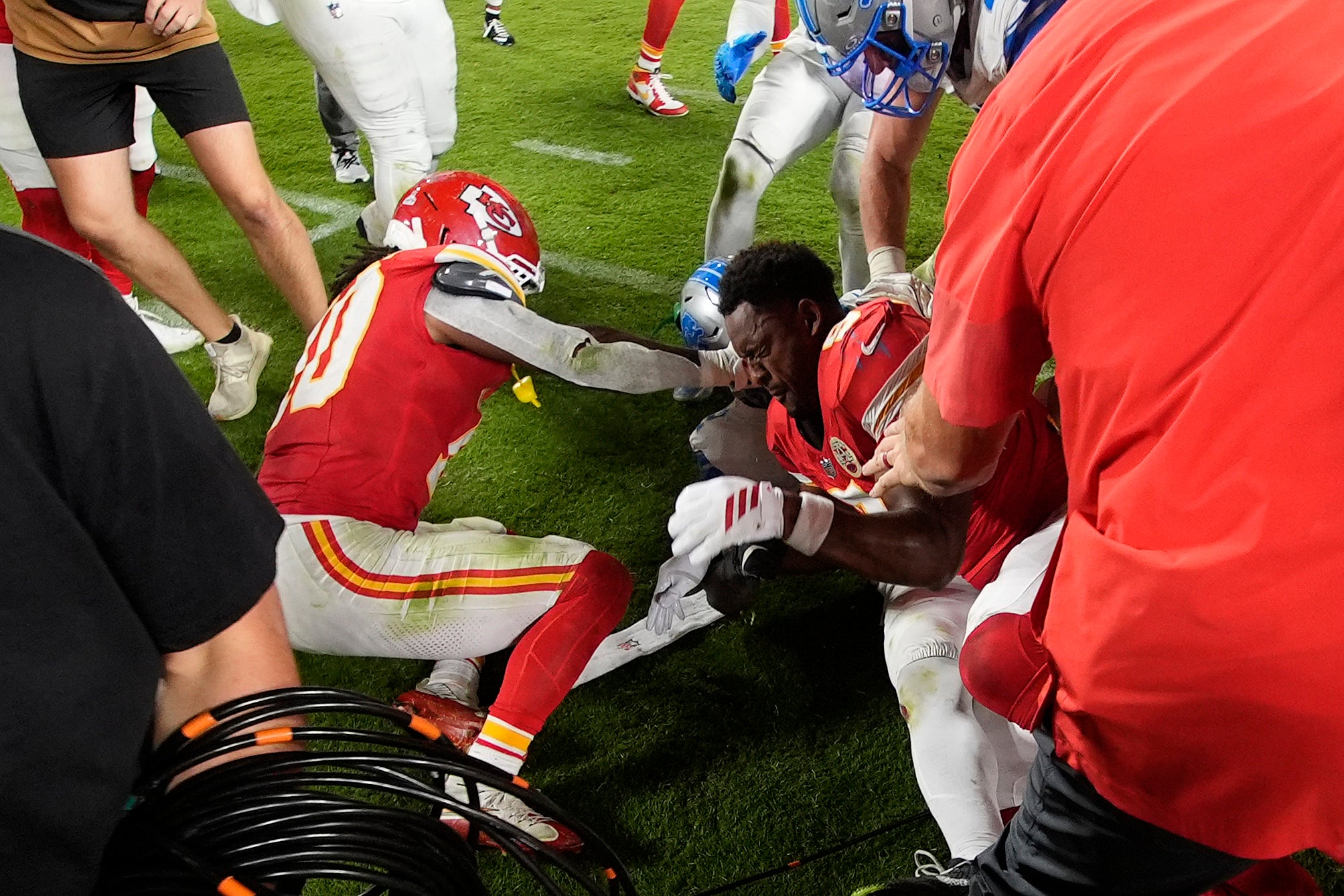 Detroit Lions safety Brian Branch