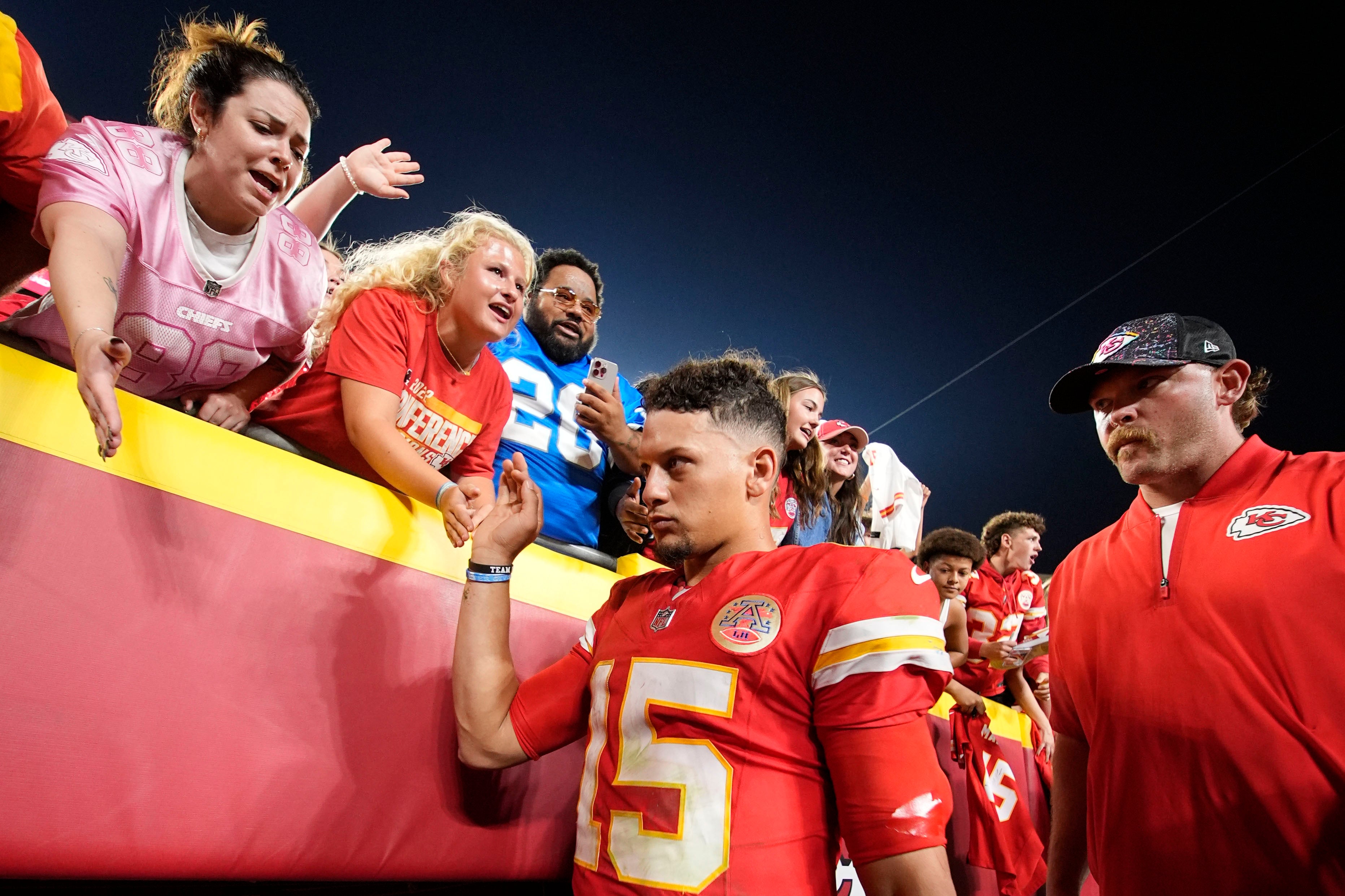 Kansas City Chiefs quarterback Patrick Mahomes
