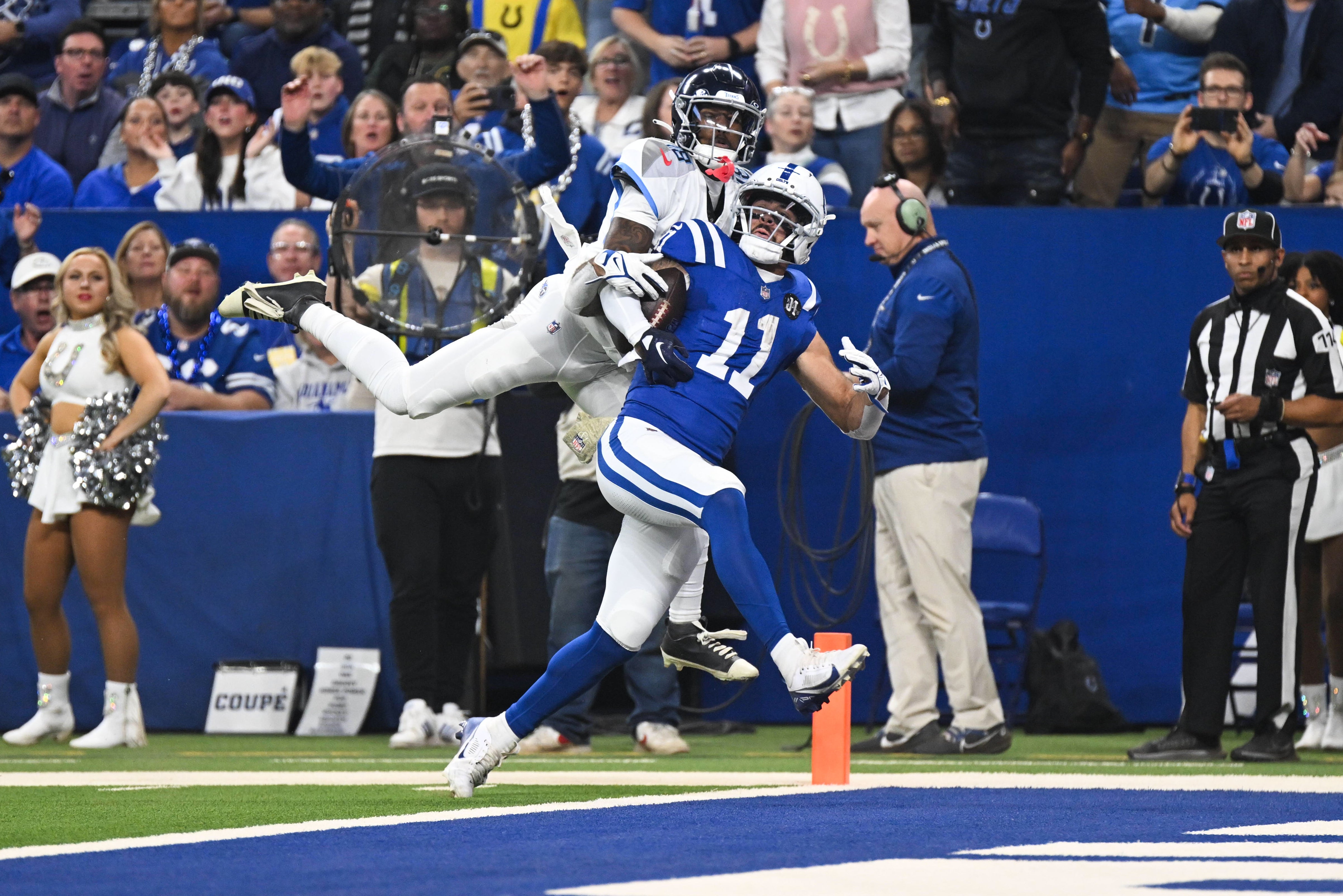 Colts WR Michael Pittman Jr. makes unreal touchdown catch vs. the Titans