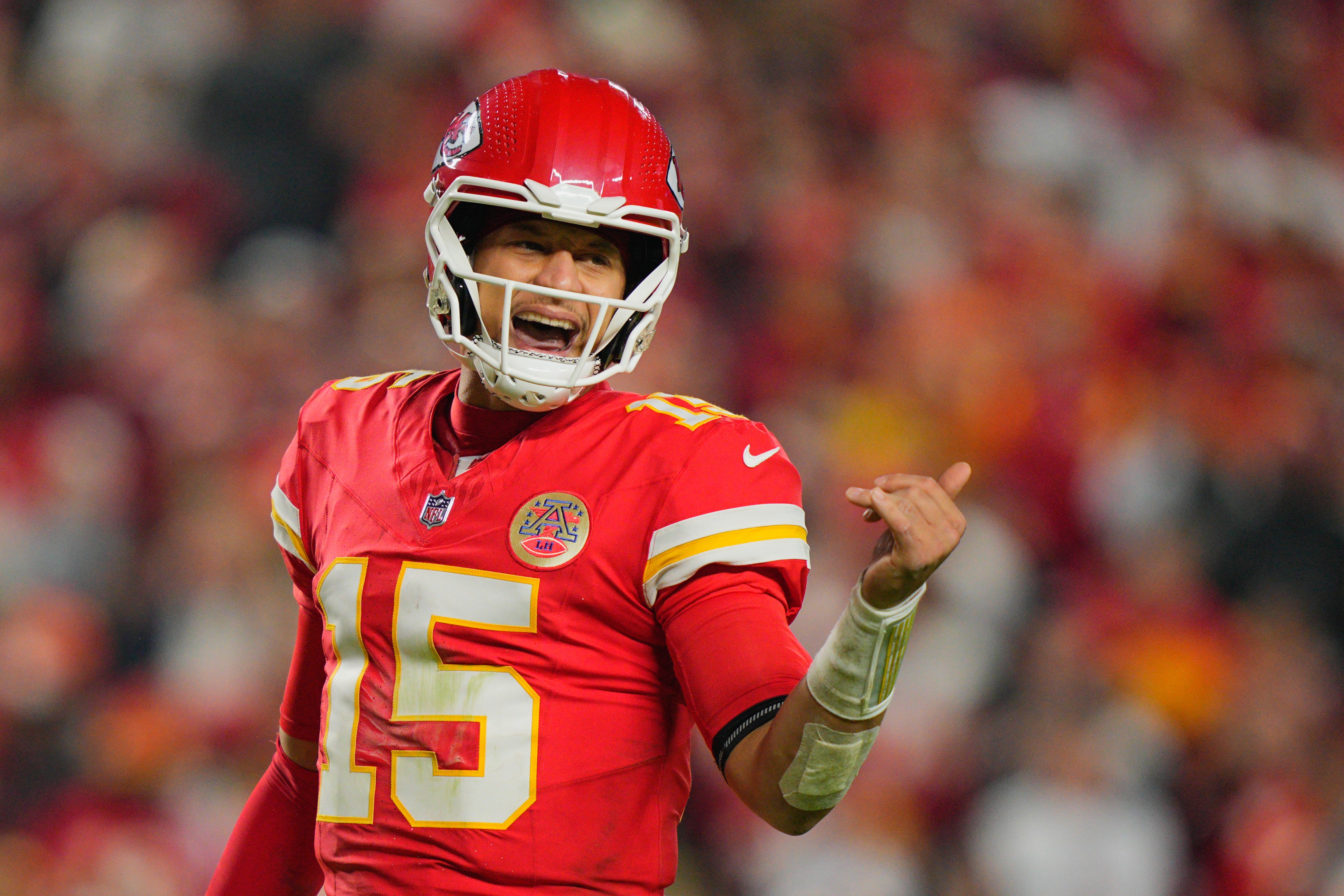 Kansas City Chiefs quarterback patrick Mahomes