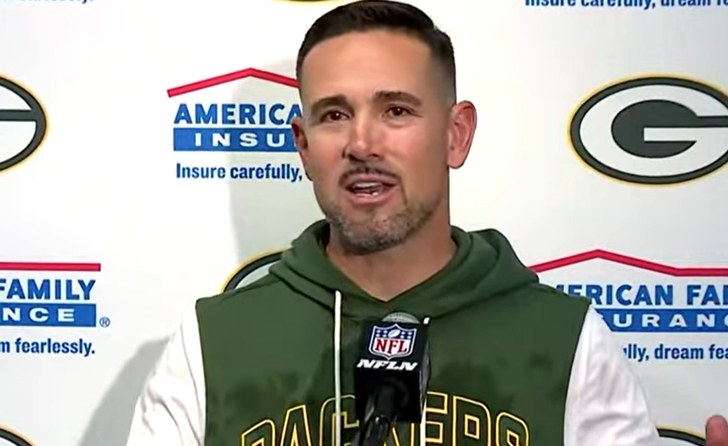 Matt LaFleur after the Packers' win over the Cardinals.