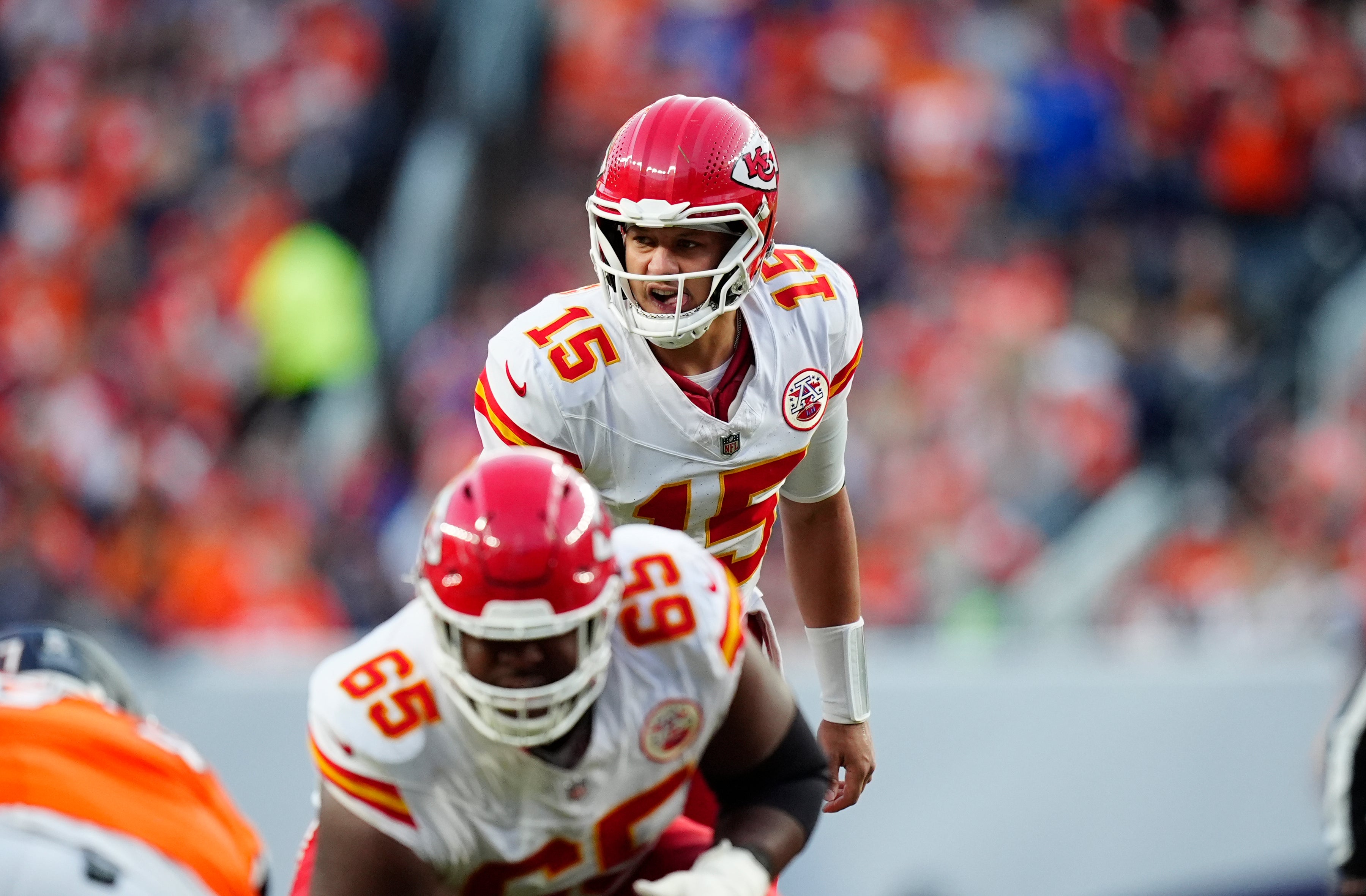 Kansas City Chiefs quarterback Patrick Mahomes