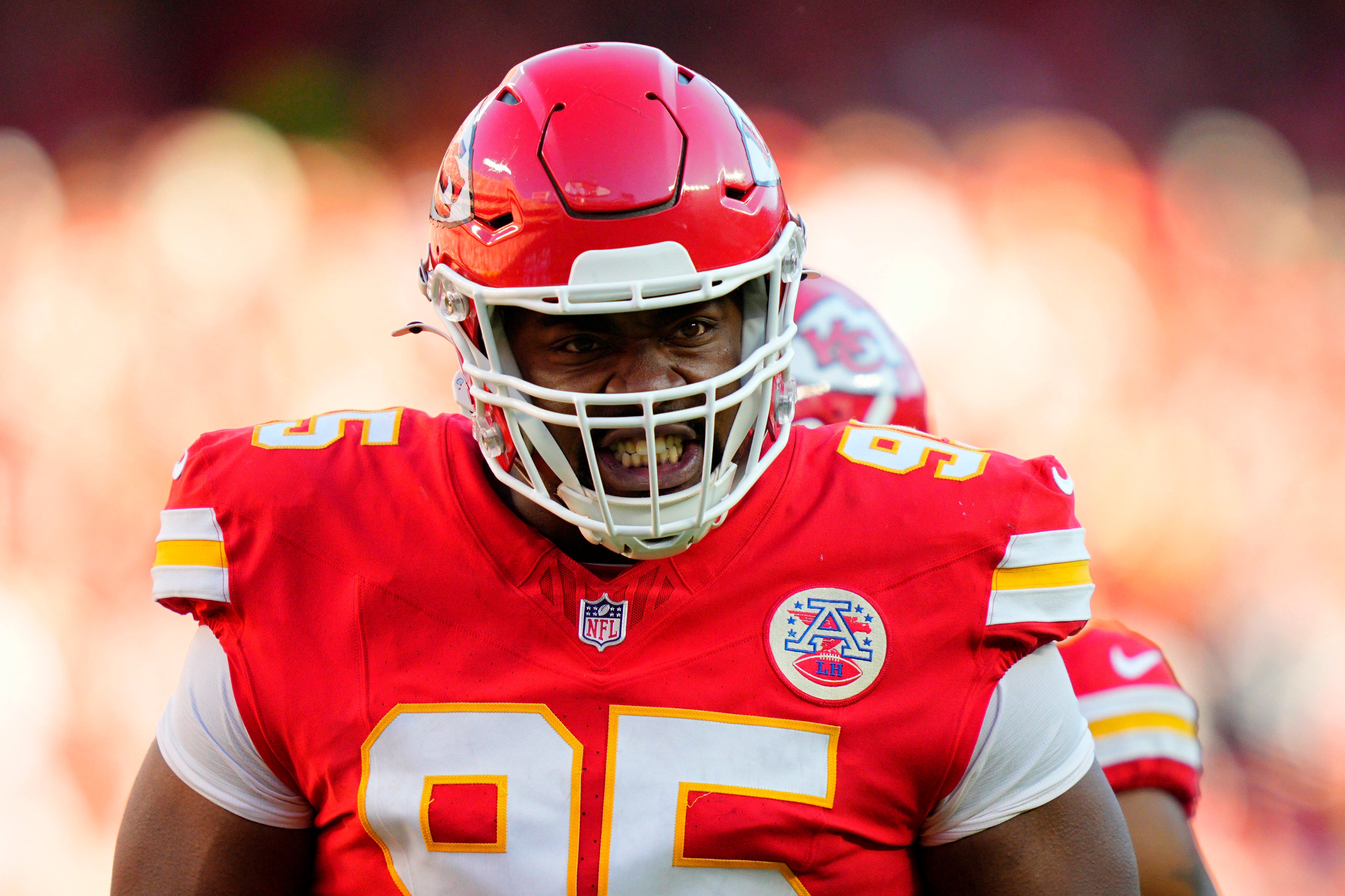 Kansas City Chiefs defensive tackle Chris Jones vs. the Indianapolis Colts